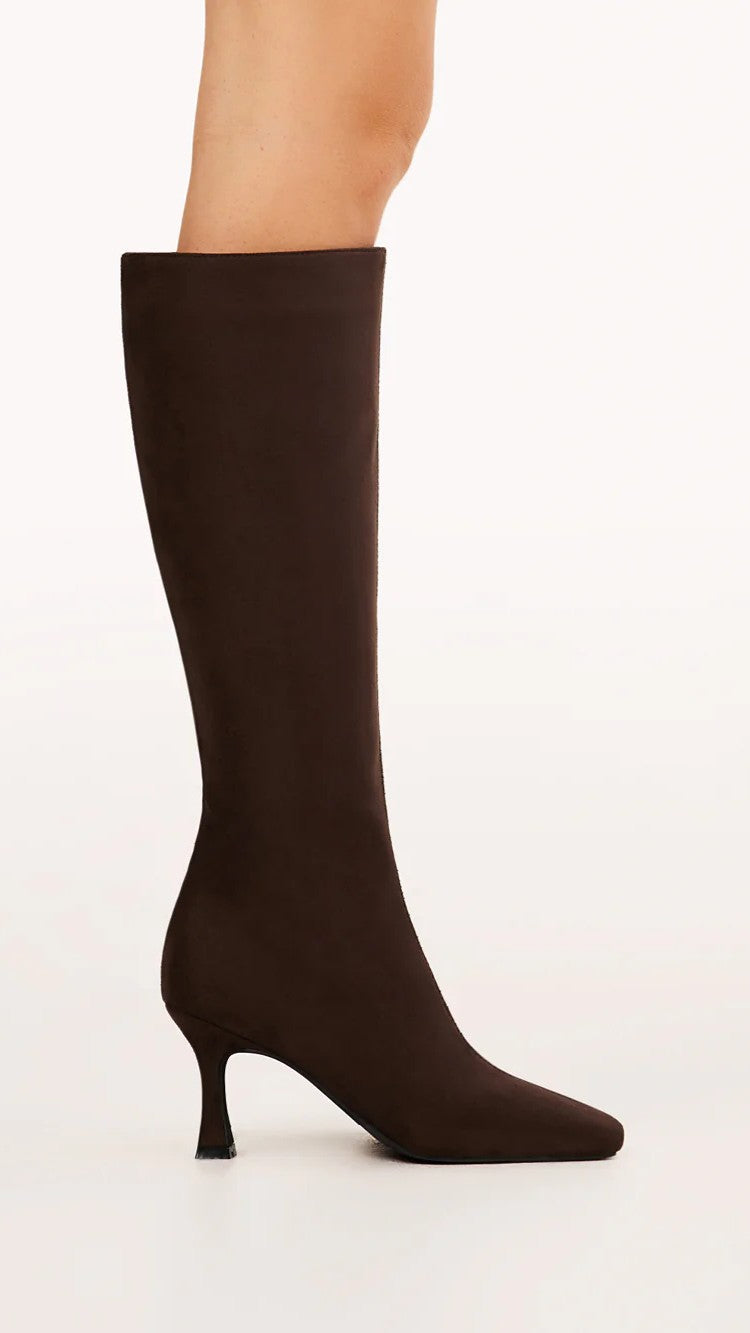 Corbin Boots - Dark Cacao Suede - Billy J
