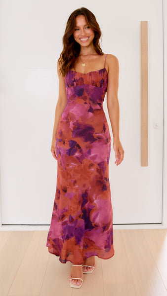 margie midi dress billy j Margie Midi Dress - Dark Rose - Buy Women's Dresses