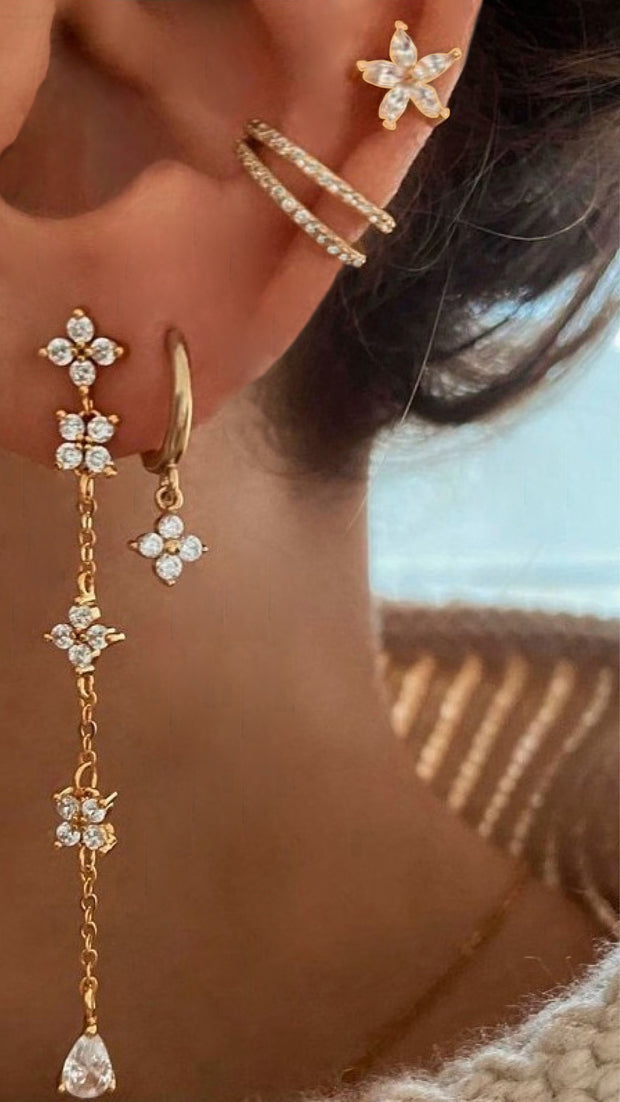 Georgie Earrings - Gold - Billy J