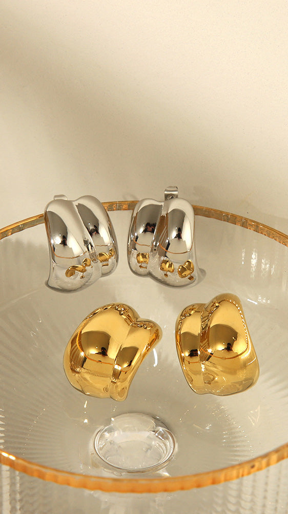 Kiara Earrings - Silver - Billy J