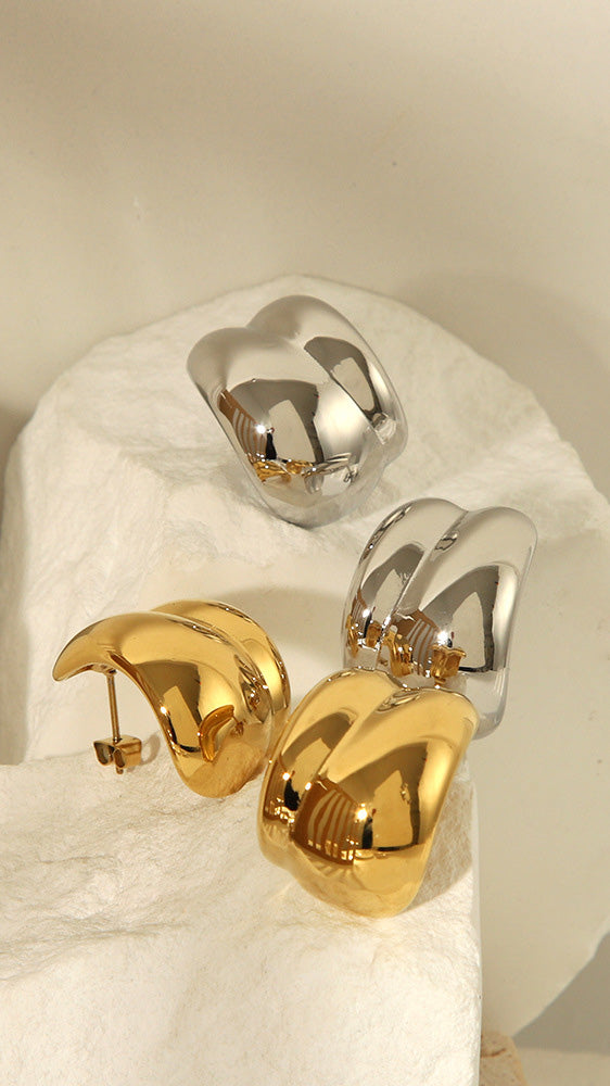 Kiara Earrings - Silver - Billy J