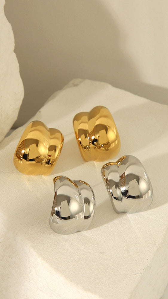 Kiara Earrings - Silver - Billy J