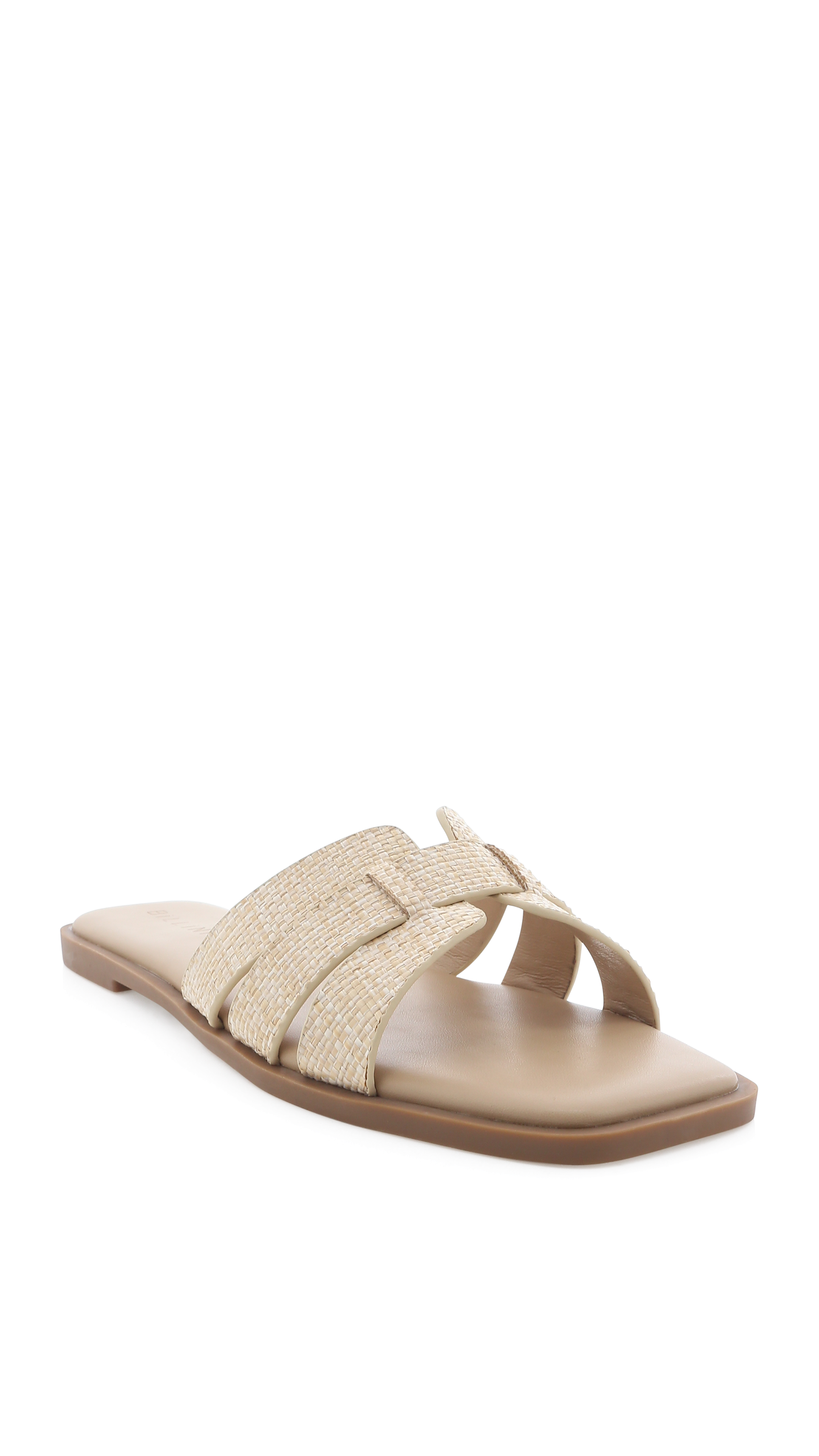 Gretal Slide - Natural Raffia - Billy J