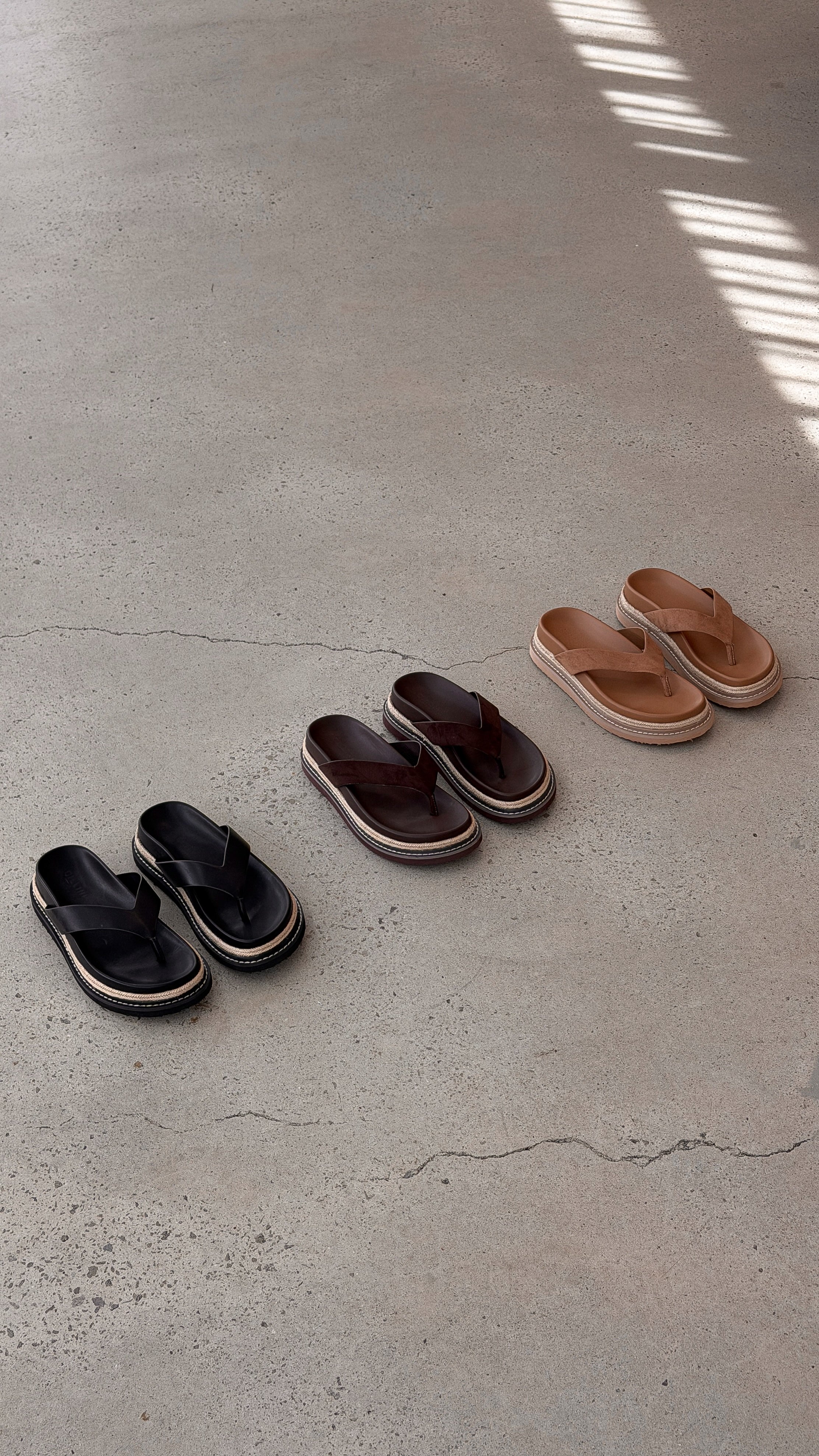 Arley Slide - Cocoa Suede - Billy J