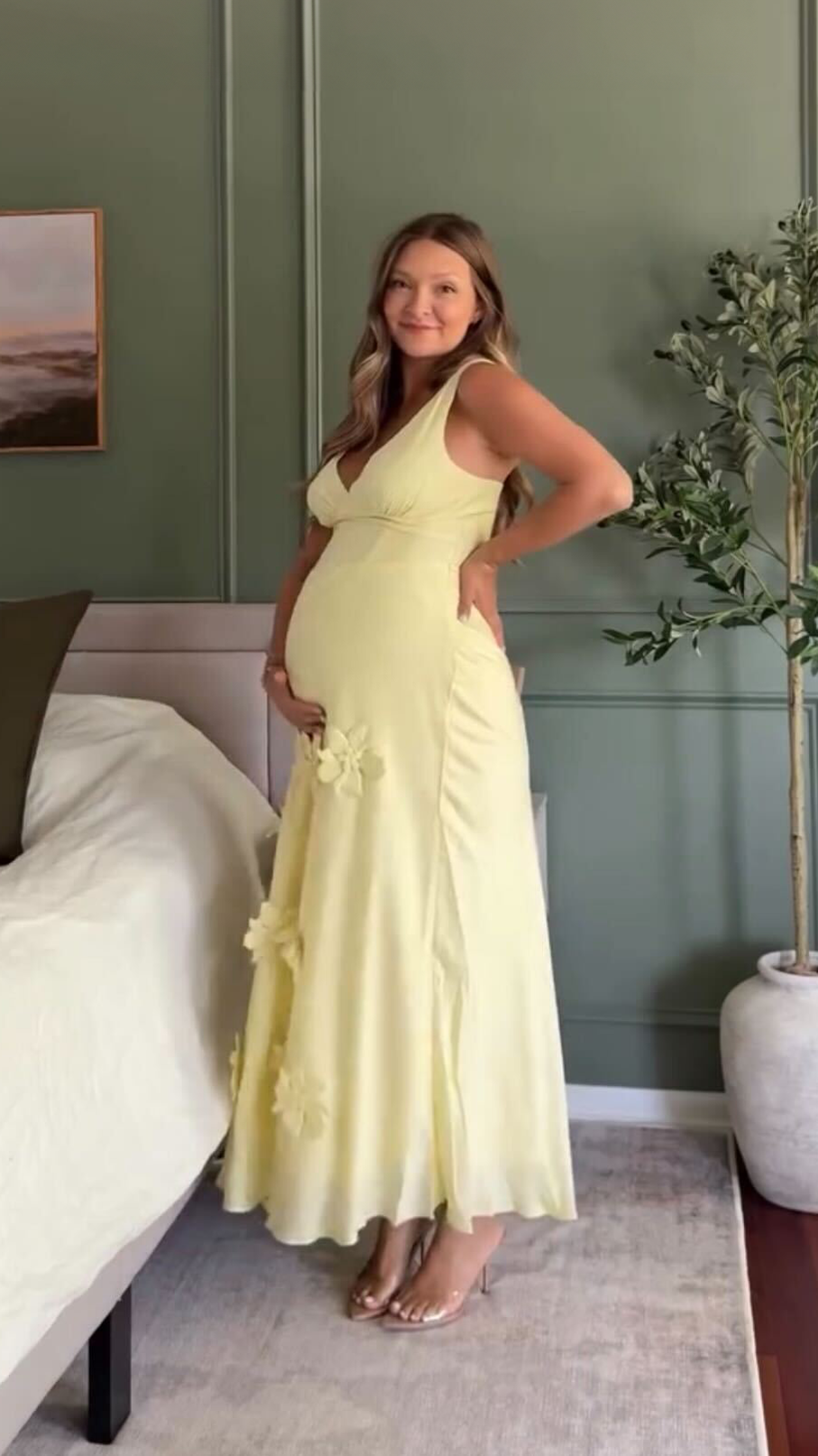 Lavara Maxi Dress - Yellow - Billy J