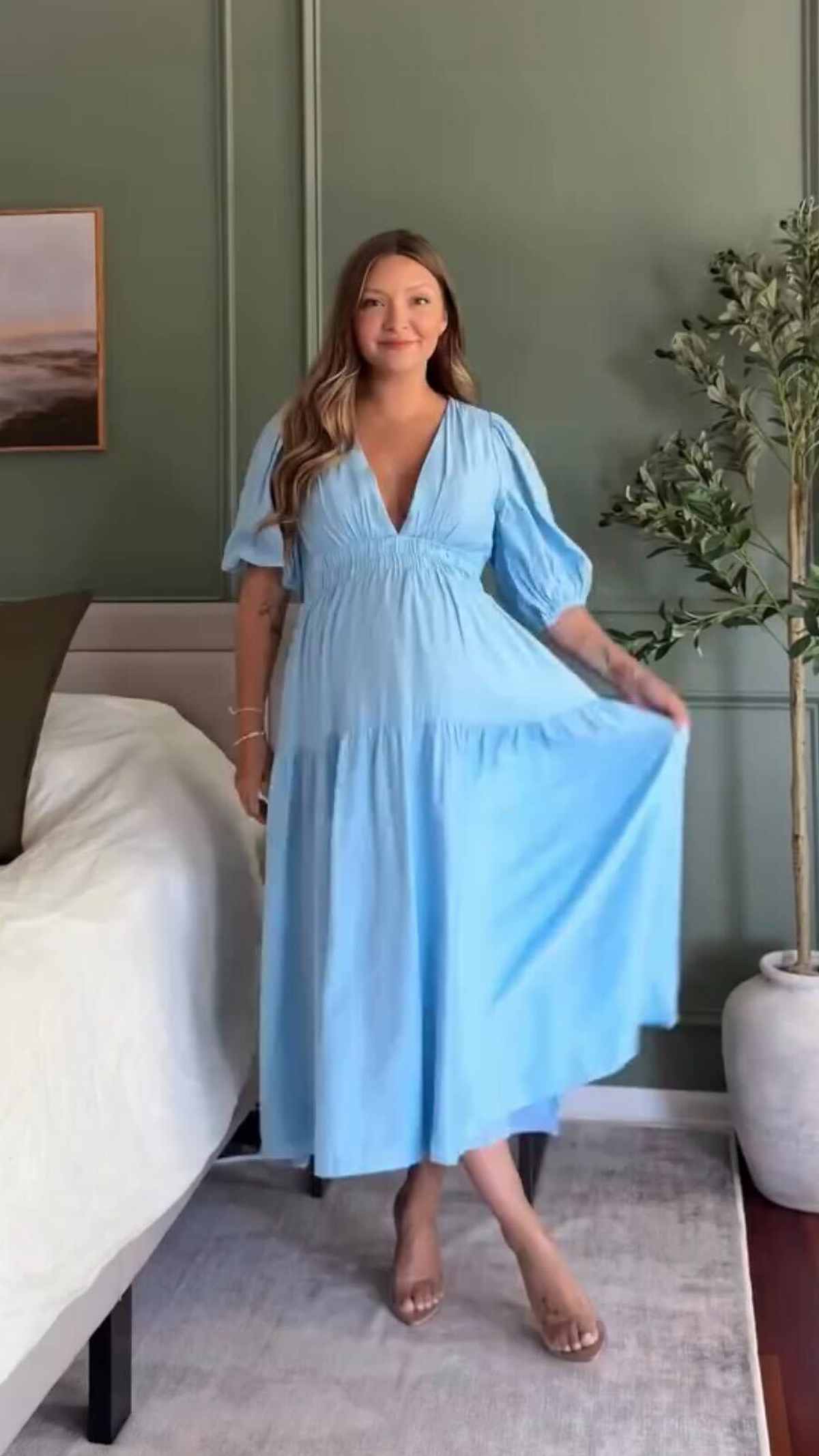 Erin Midi Dress - Blue - Buy Women's Dresses