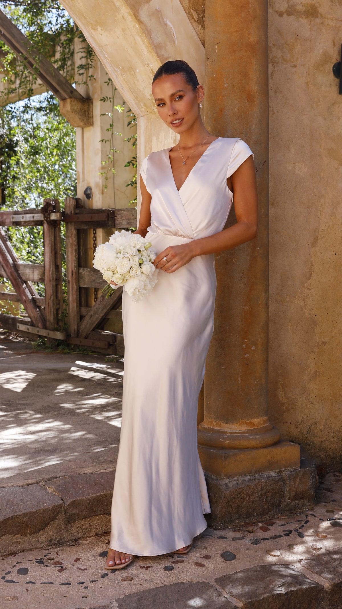 Selma Maxi Dress - Champagne - Buy Women's Dresses