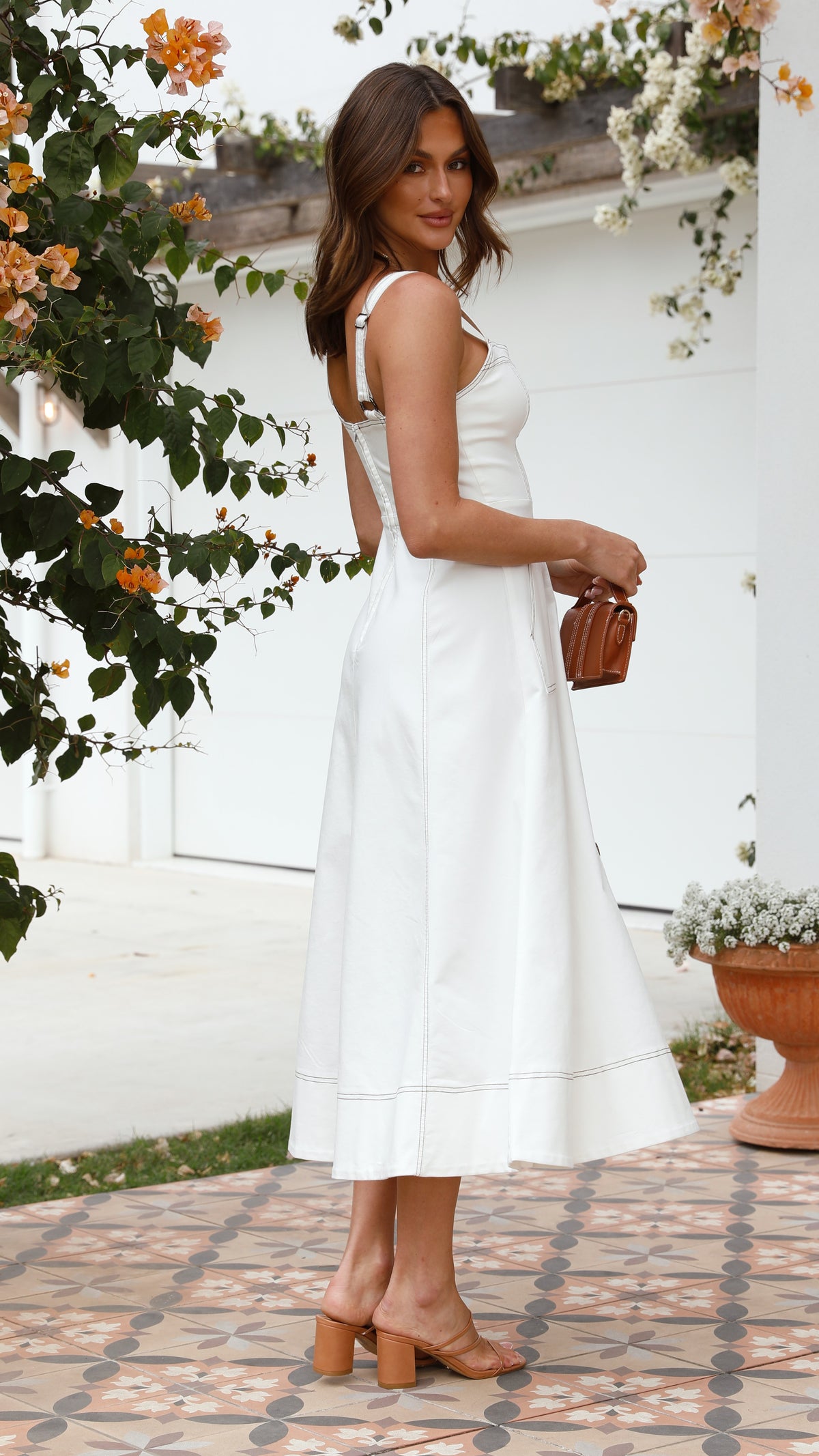 billy j white maxi dress Indigo Maxi Dress - White Denim - Buy Women's Dresses