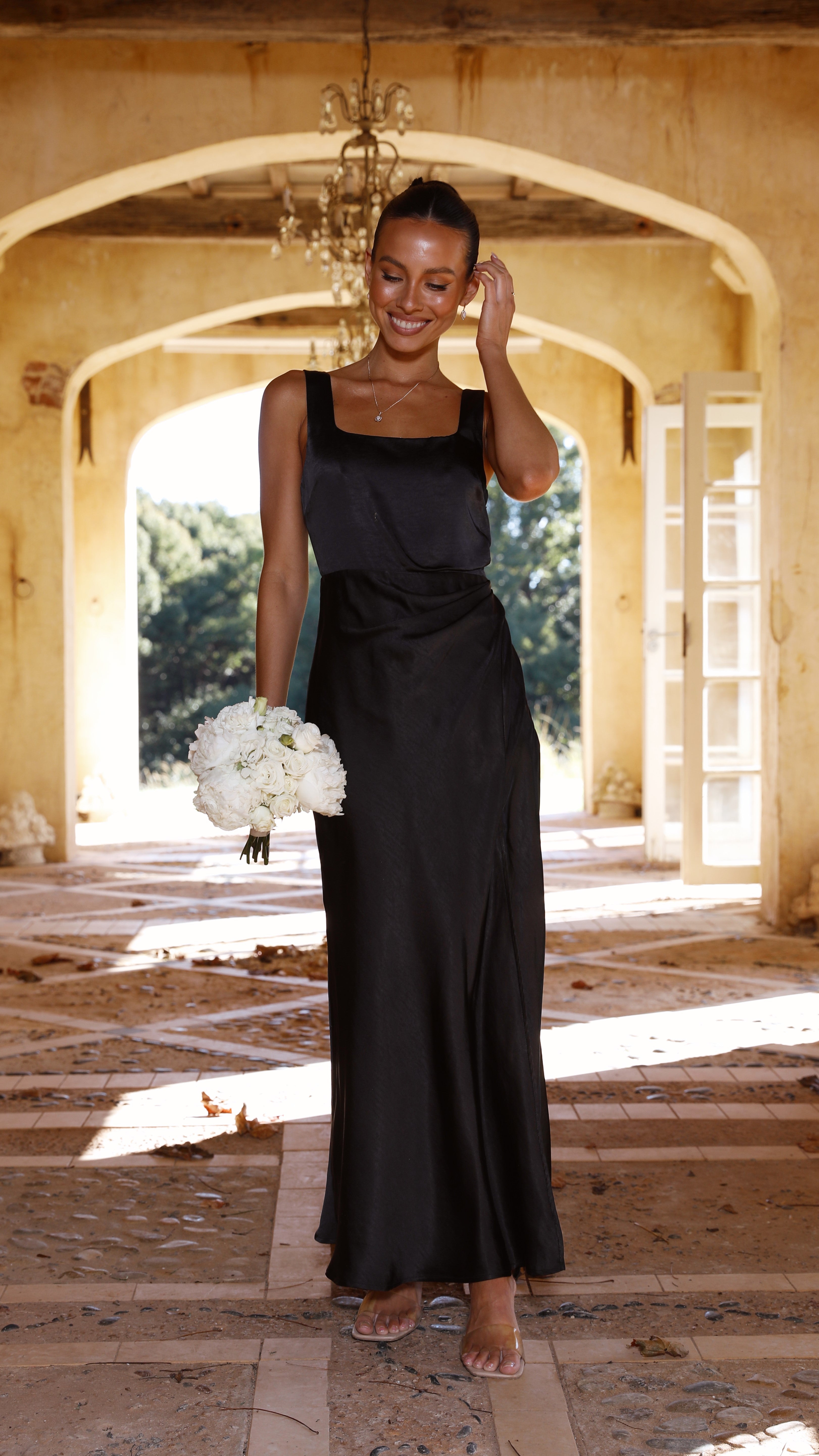 Alaria Maxi Dress - Black - Buy Women's Dresses - Billy J