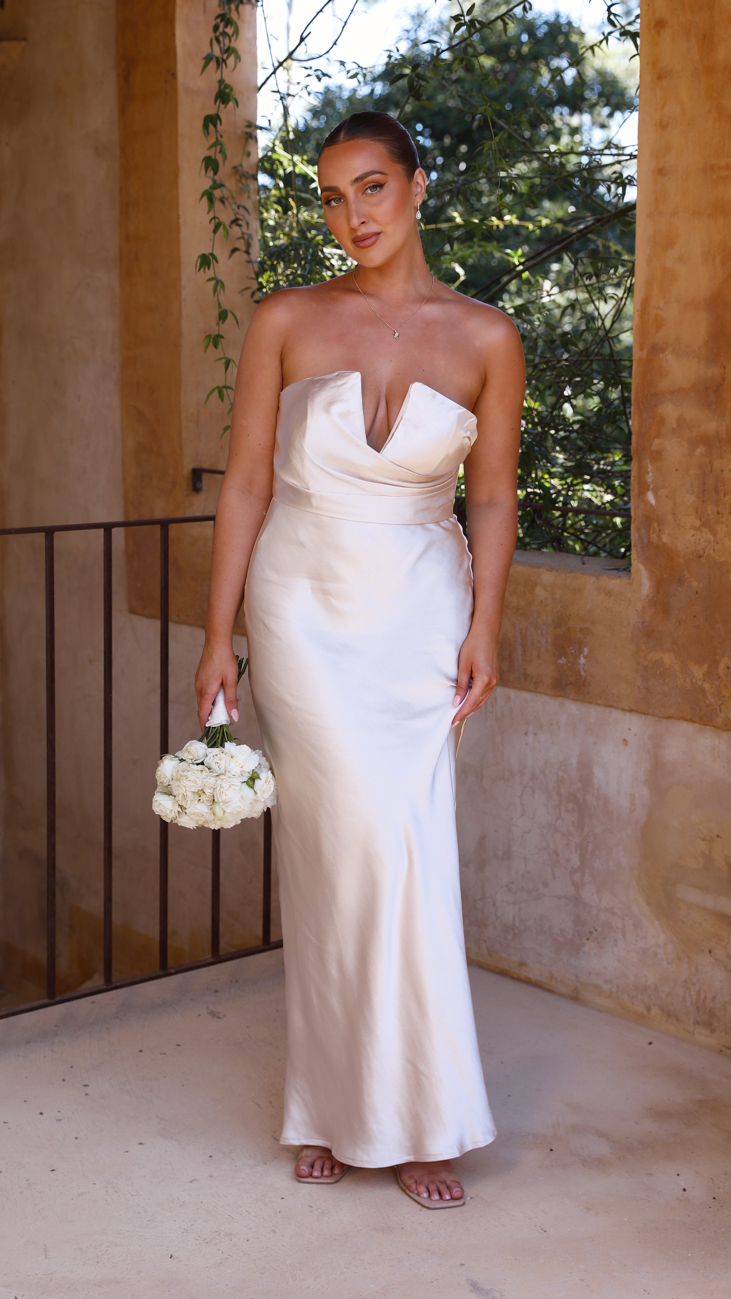 Valerie Maxi Dress - Champagne - Billy J