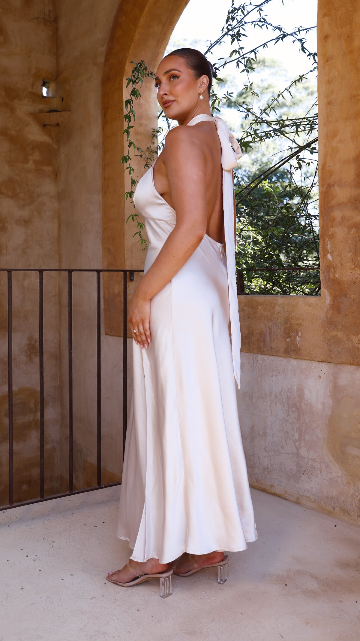 Amalia Maxi Dress - Champagne - Buy Women's Dresses