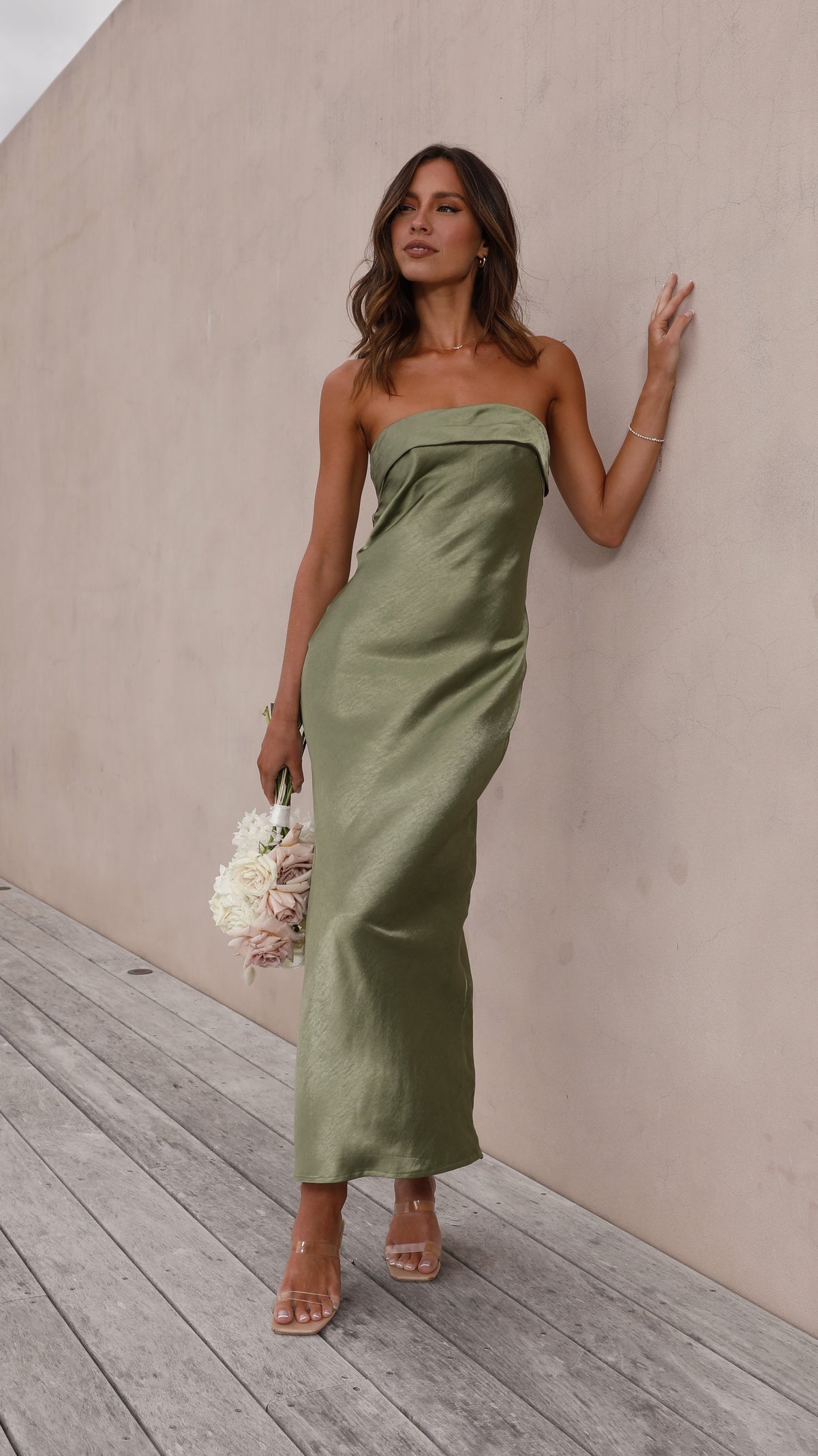 Gisele Maxi Dress - Olive - Buy Women's Dresses - Billy J Gisele Maxi Dress - Olive - Buy Women's Dresses - Billy J