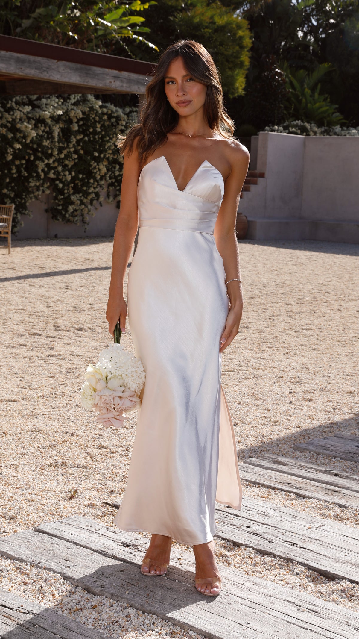Valerie Maxi Dress - Champagne - Buy Women's Dresses