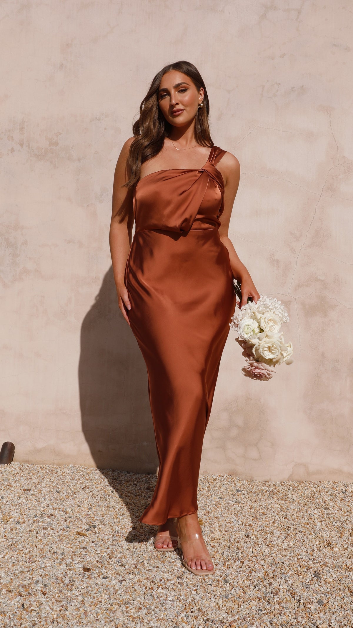 greta maxi dress billy j 6 / Copper
