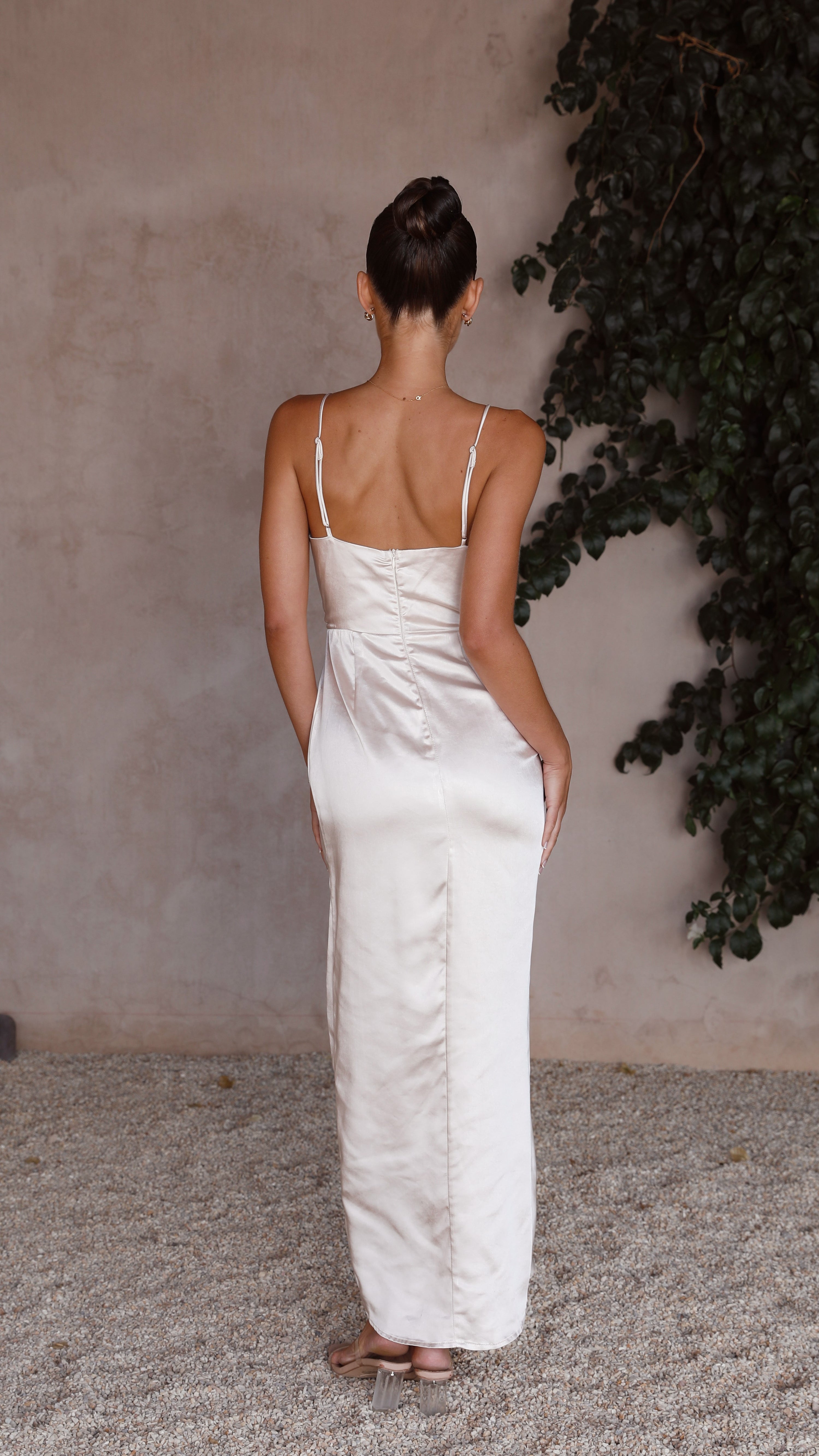 Tyra Maxi Dress - Champagne - Billy J