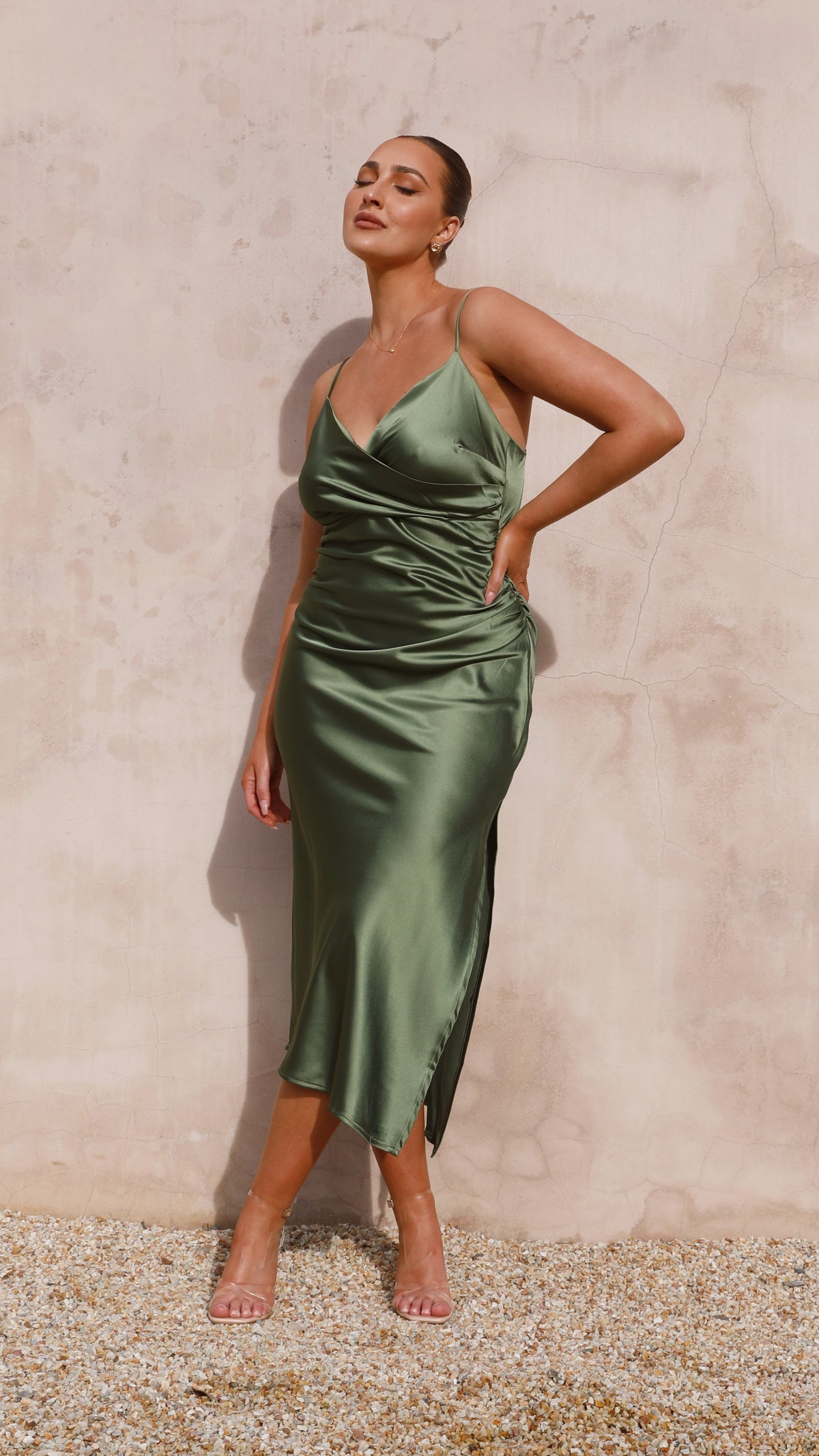 Green Midi Dresses  Billy J