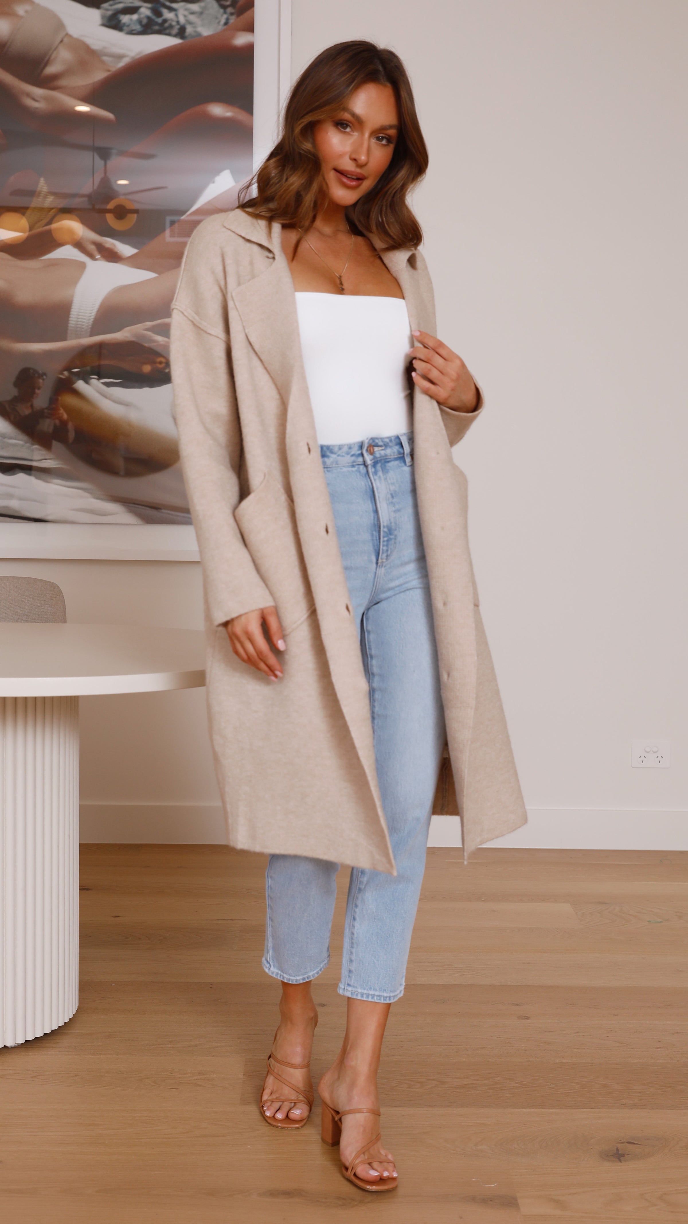 Kacela Jacket - Oatmeal - Billy J