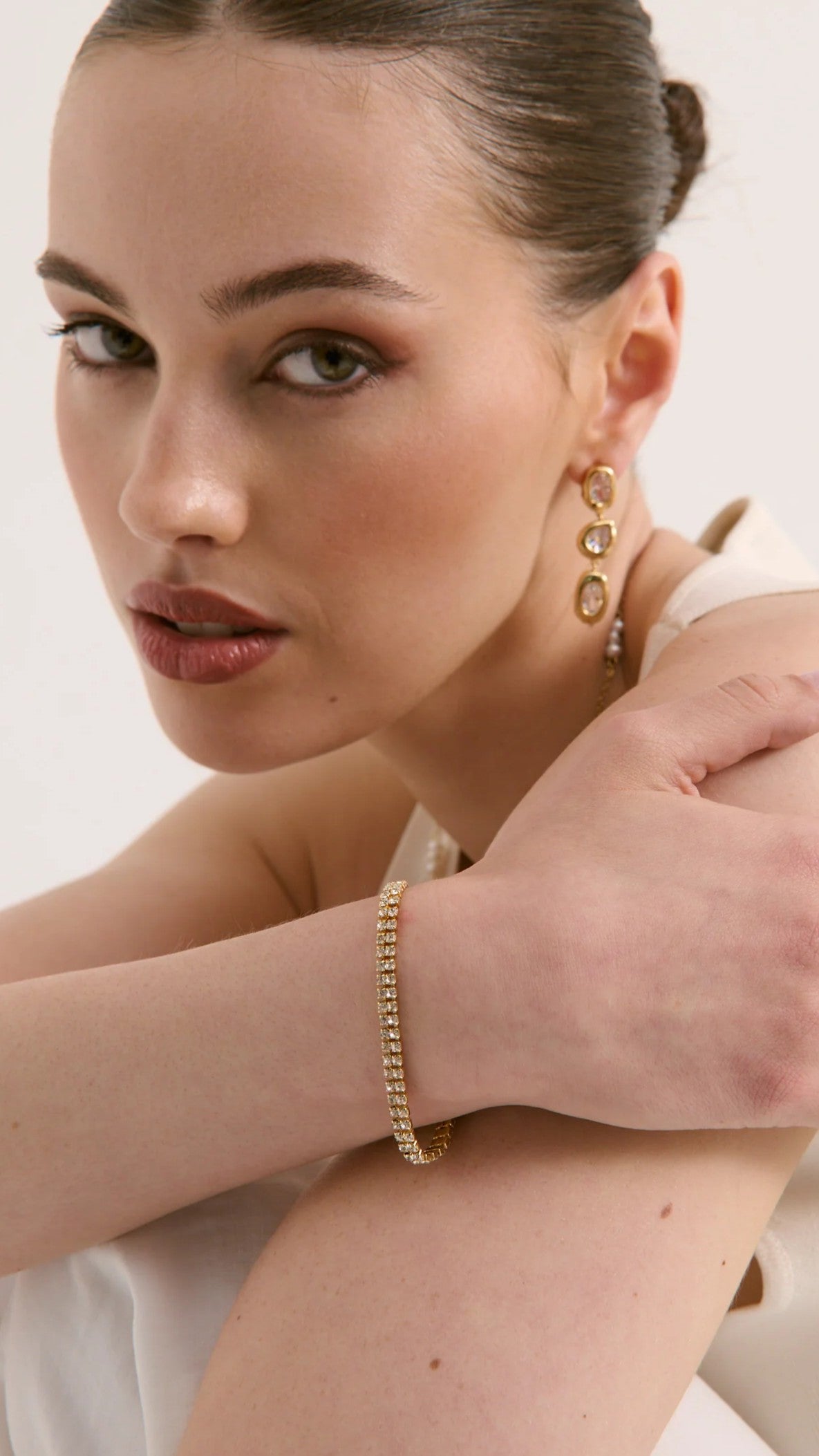 Celestia Diamante Bracelet - Gold - Billy J