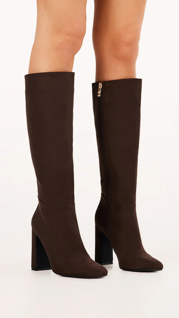 Nakoa Boots - Dark Cacao Suede - Billy J