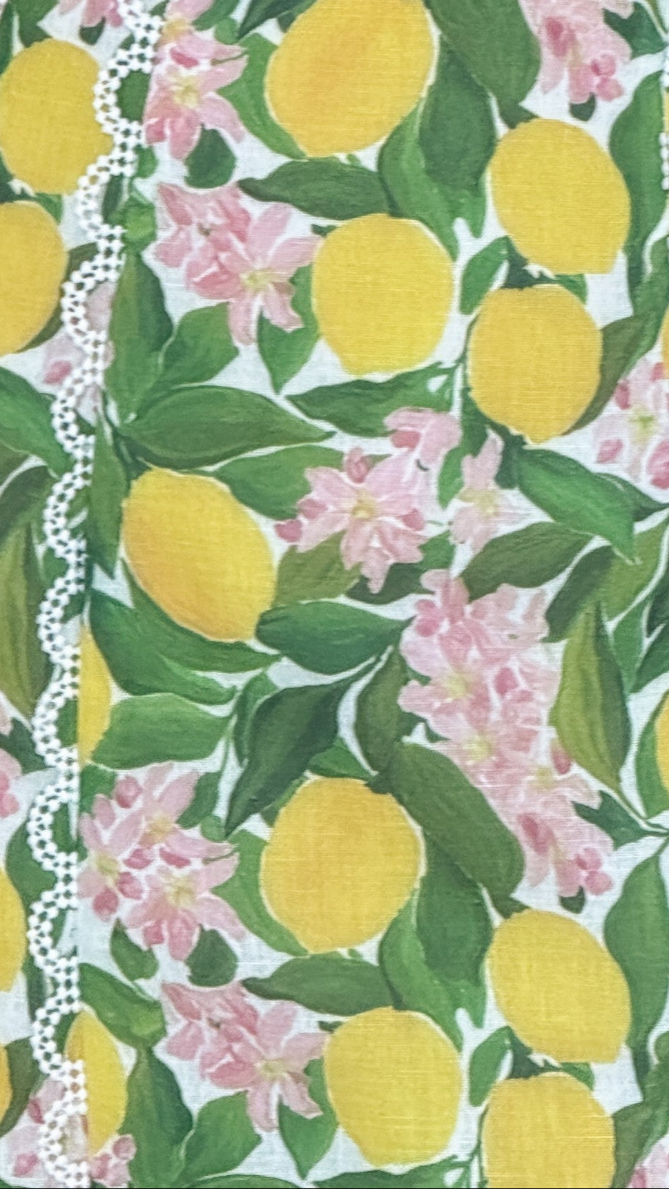 Nova Crop Top - Lemon Print - Billy J