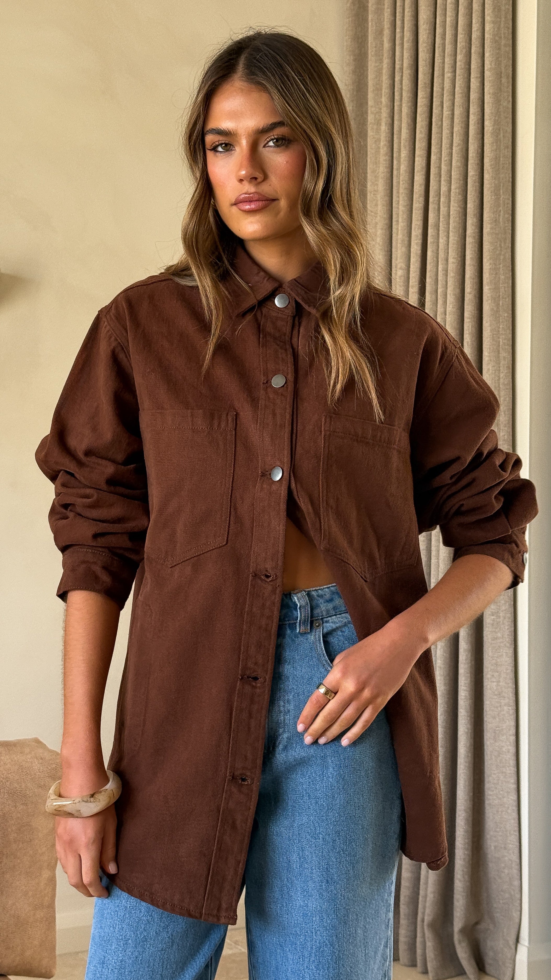 Dixon Jacket - Chocolate - Billy J
