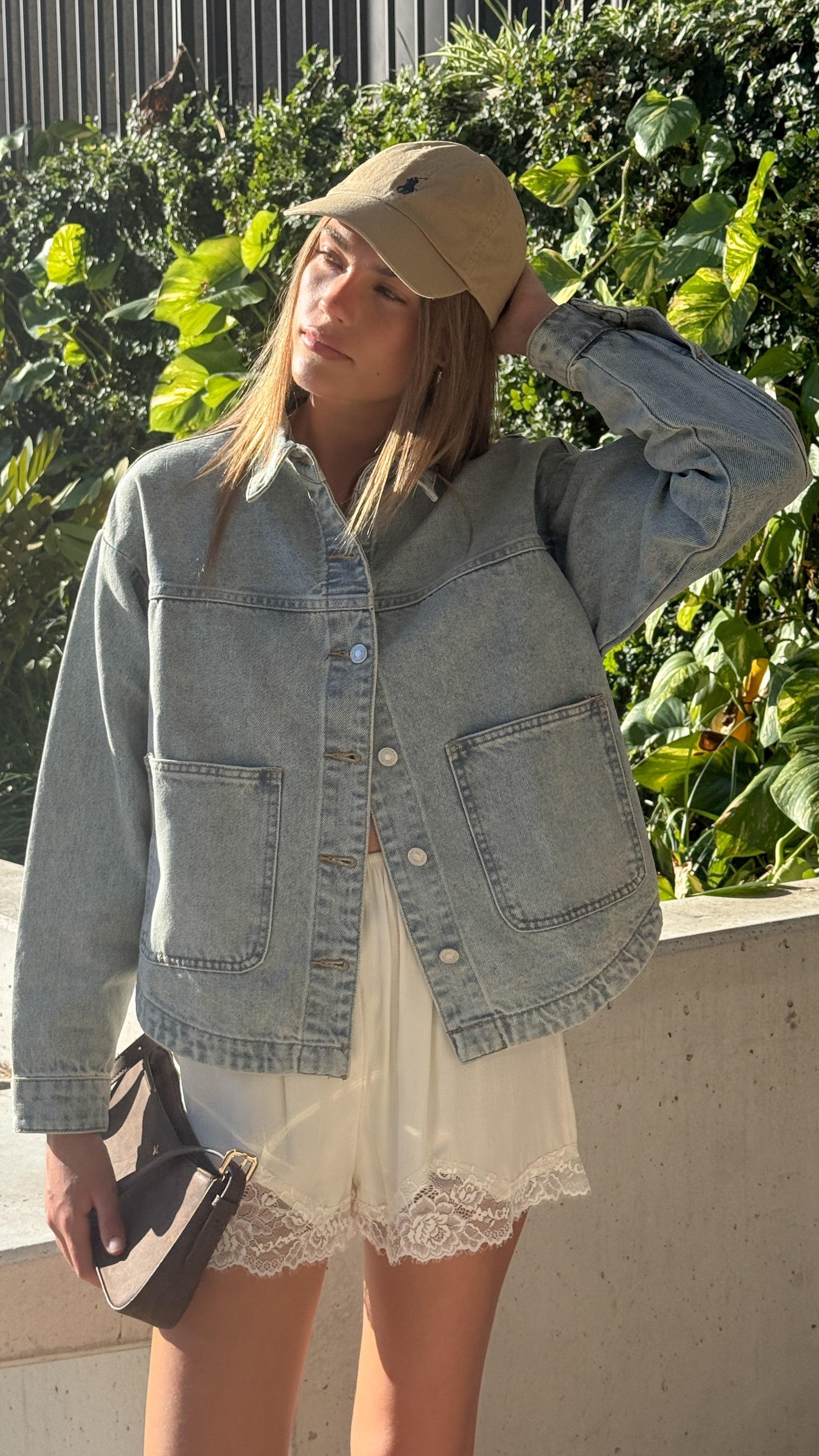Franklyn Denim Jacket - Stone Wash - Billy J