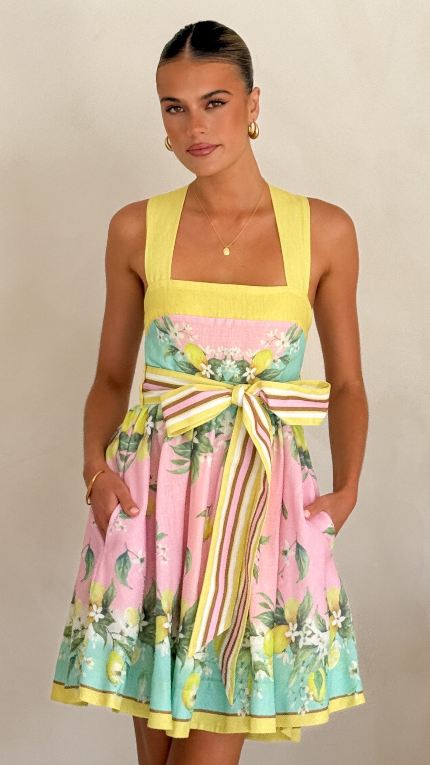 Velma Mini Dress - Rosé Lemonade - Buy Women's Dresses - Billy J