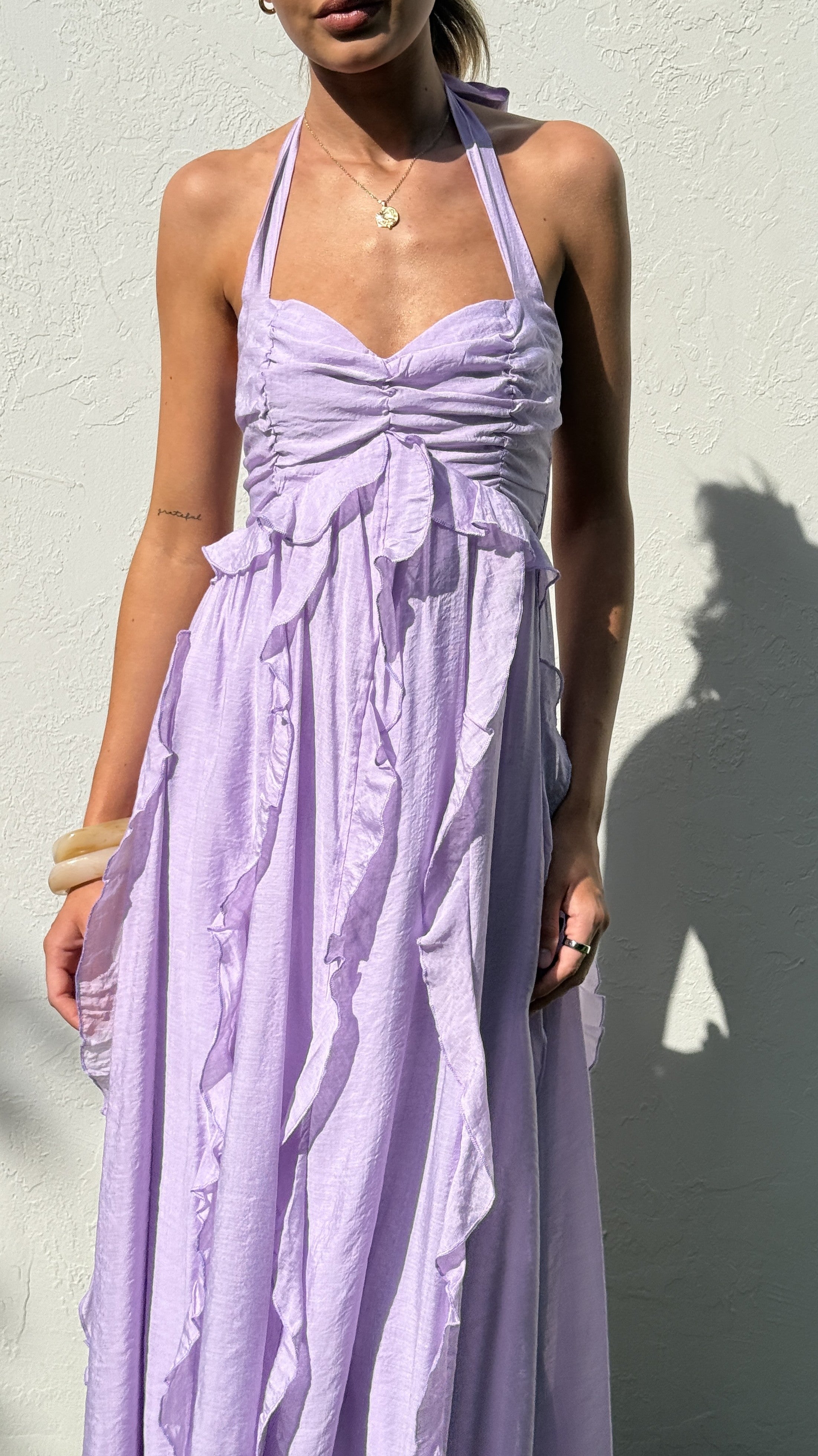 Nadine Maxi Dress - Lilac - Billy J