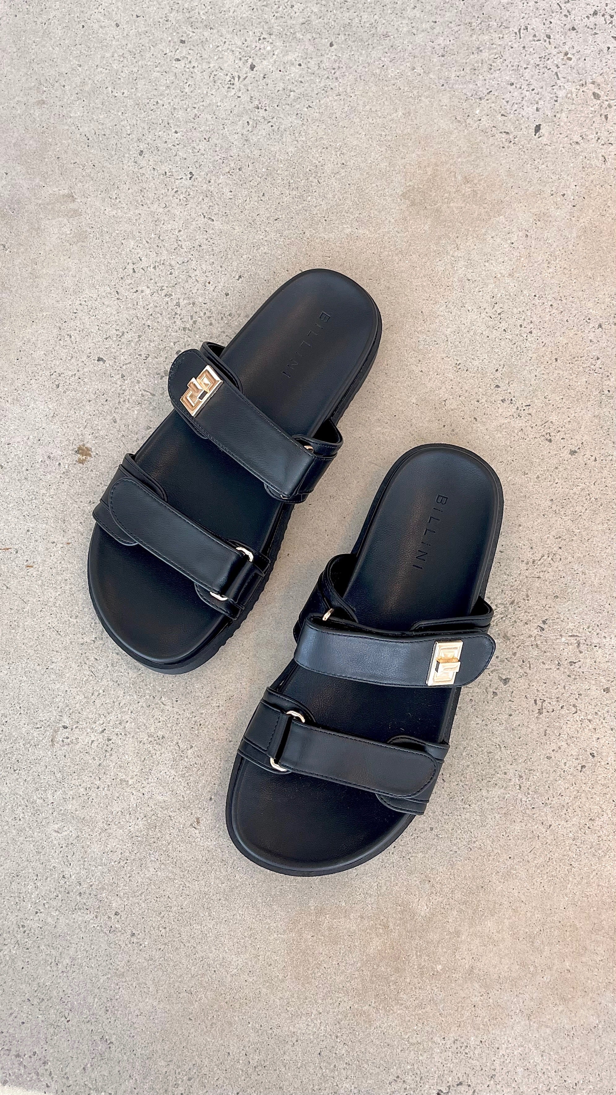 Amylee Slide - Black - Billy J