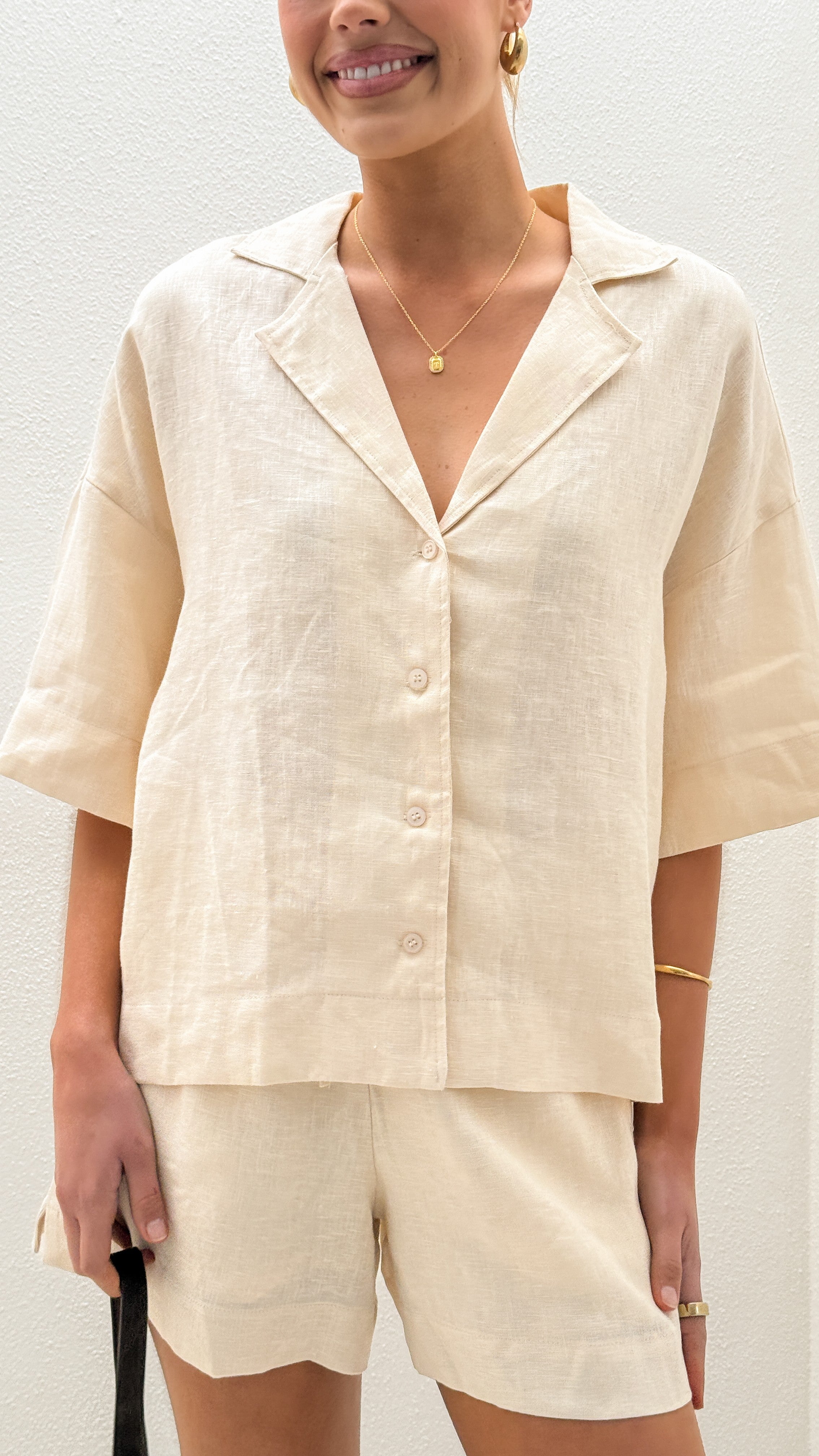 Luna Shorts - Natural - Billy J