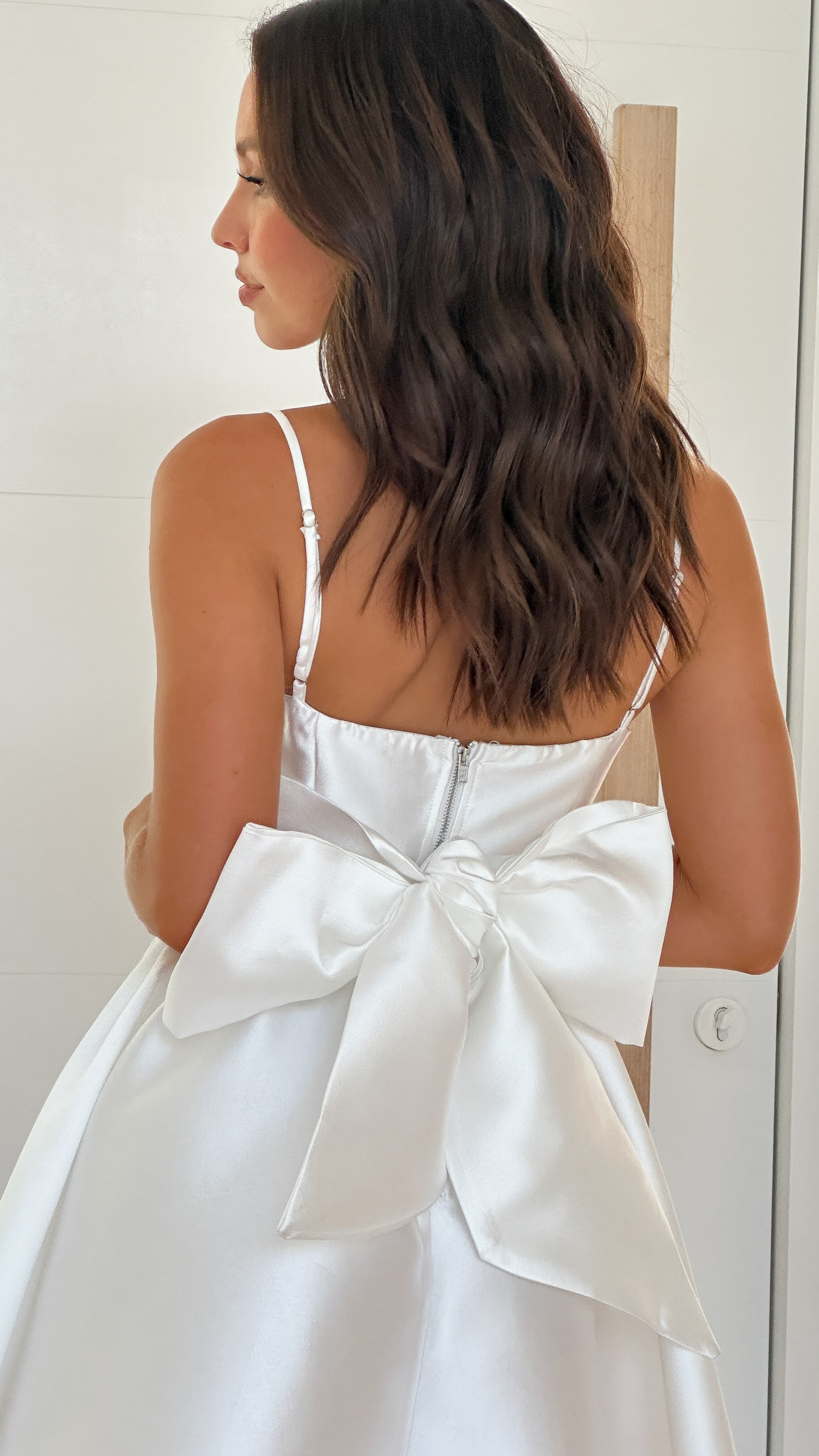 Ichiko Mini Dress - White - Billy J