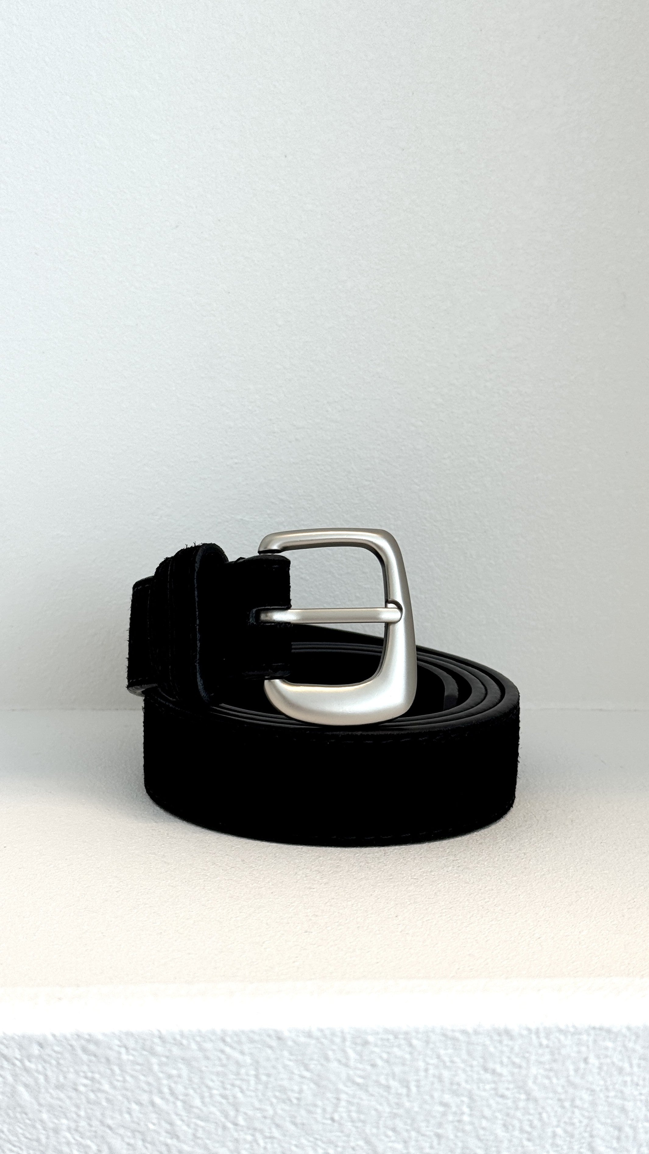 Zoey Belt - Black/Silver