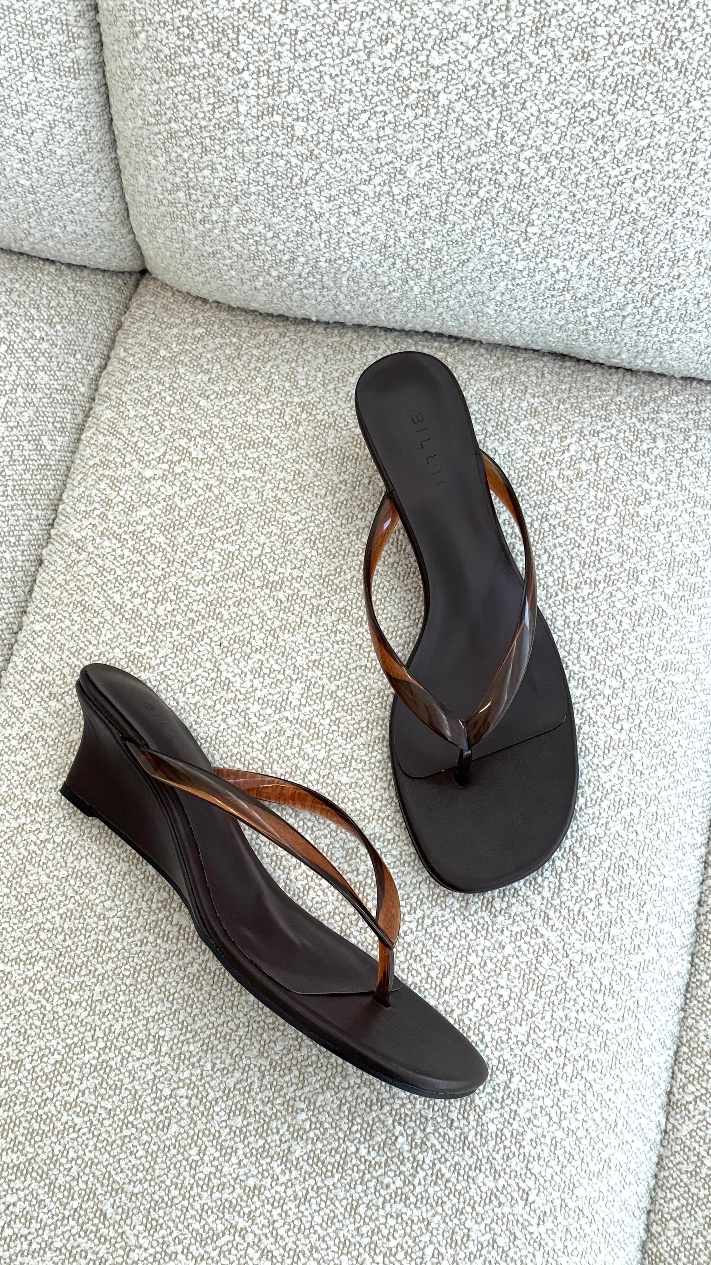 Vergie Wedge - Chocolate - Billy J