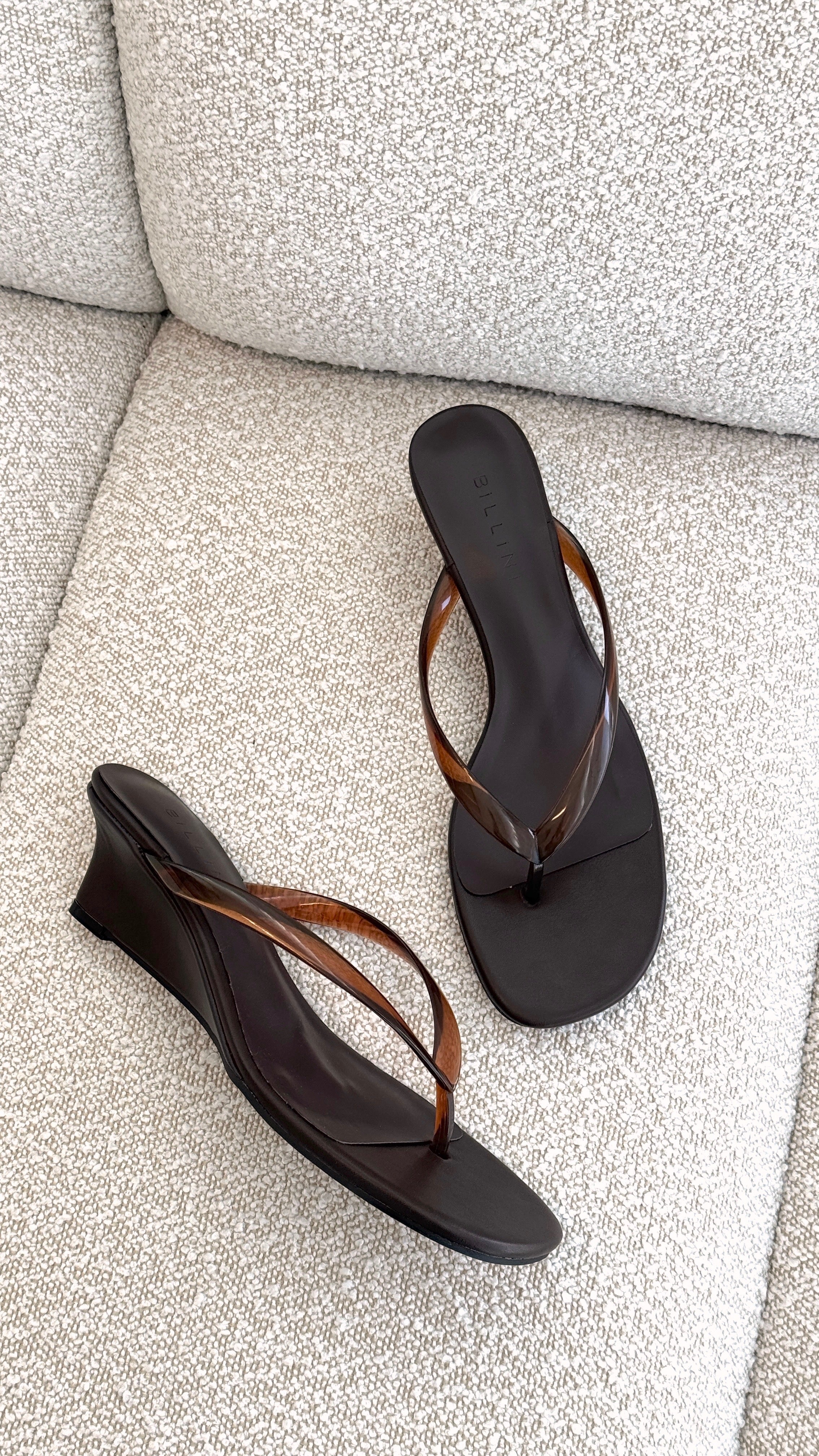 Vergie Wedge - Chocolate - Billy J
