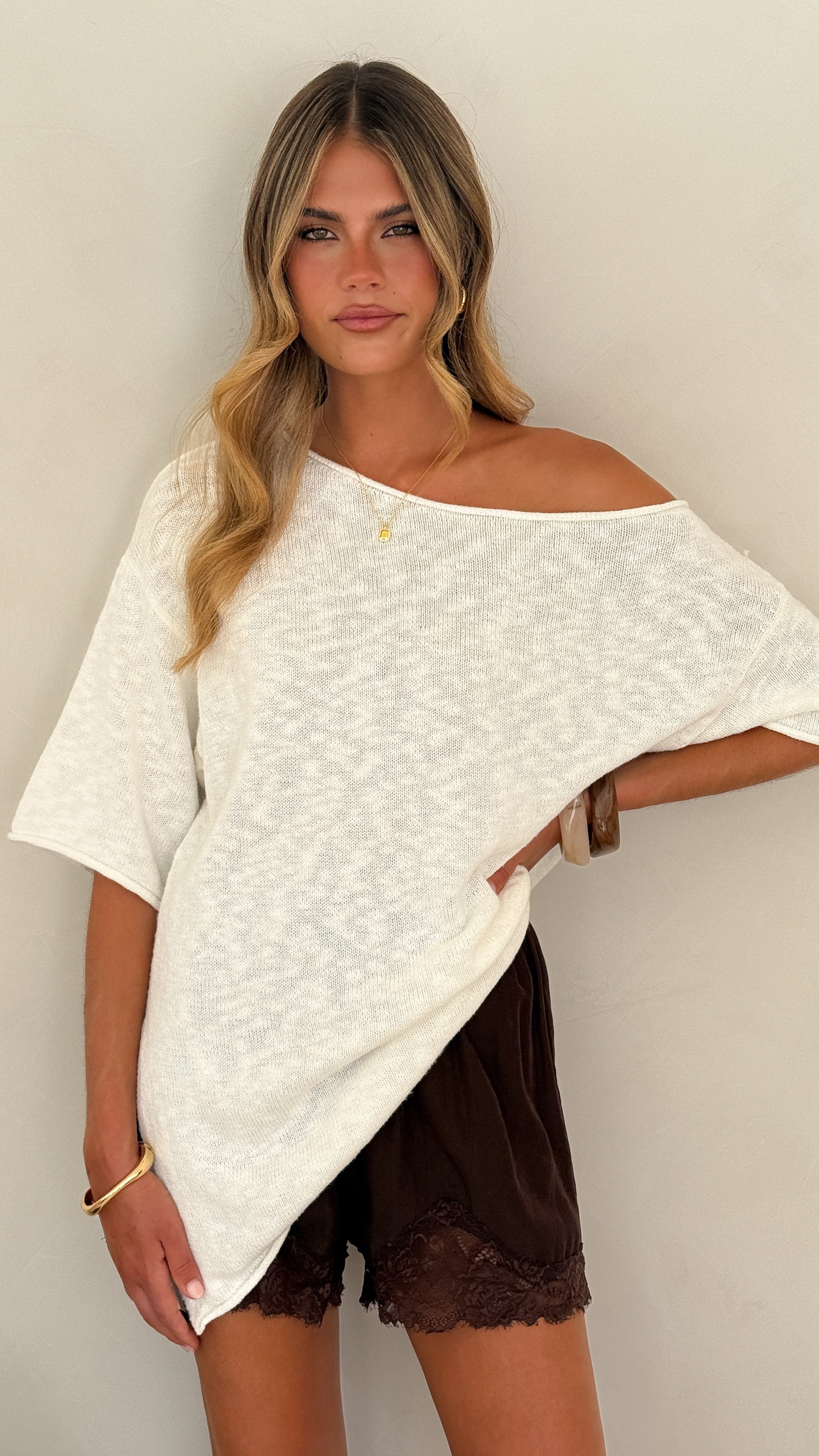 Makoa Lace Shorts - Chocolate - Billy J
