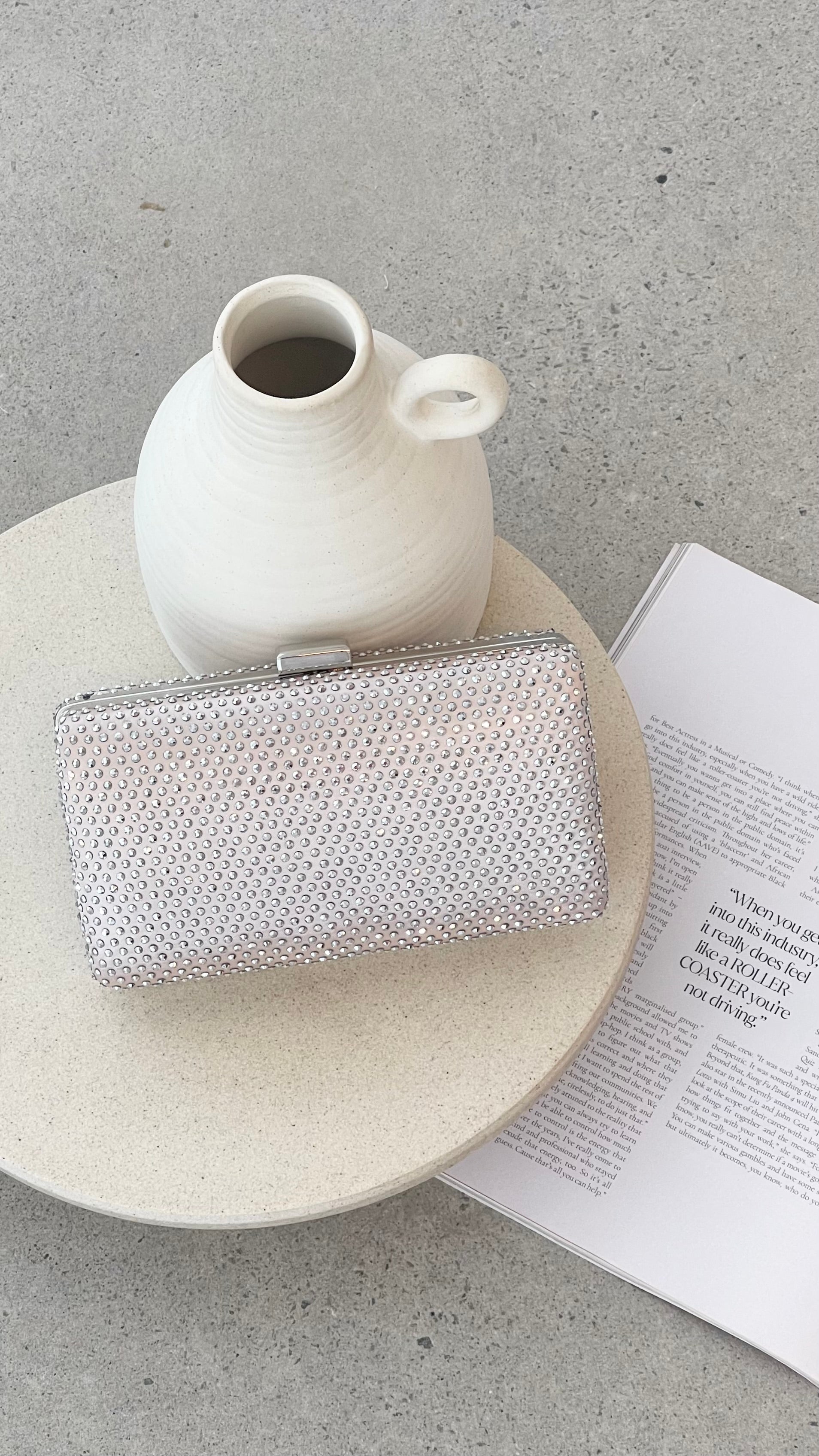 Scottie Clutch Bag - Champagne - Billy J