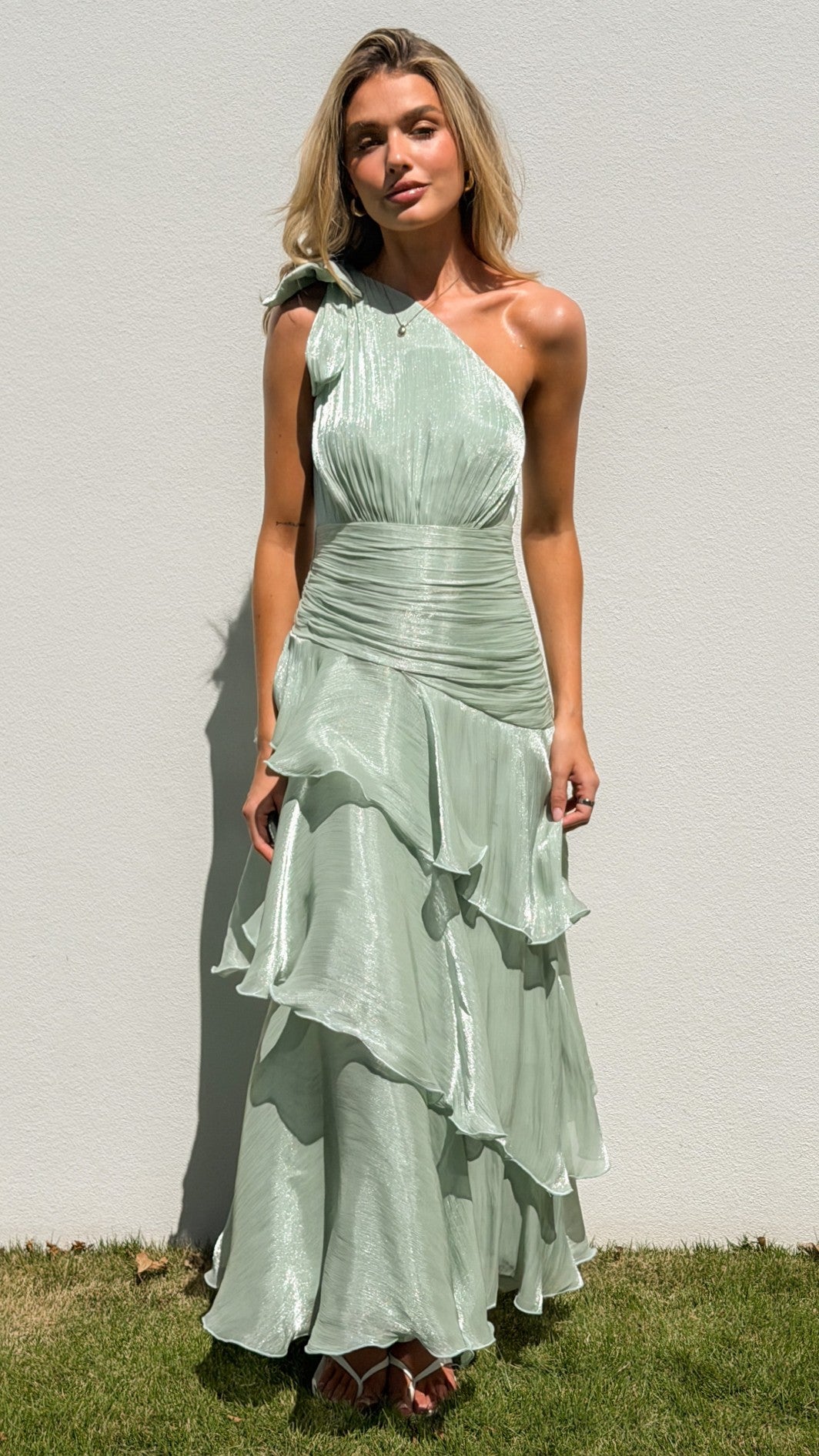Cassandra Maxi Dress - Mint - Billy J