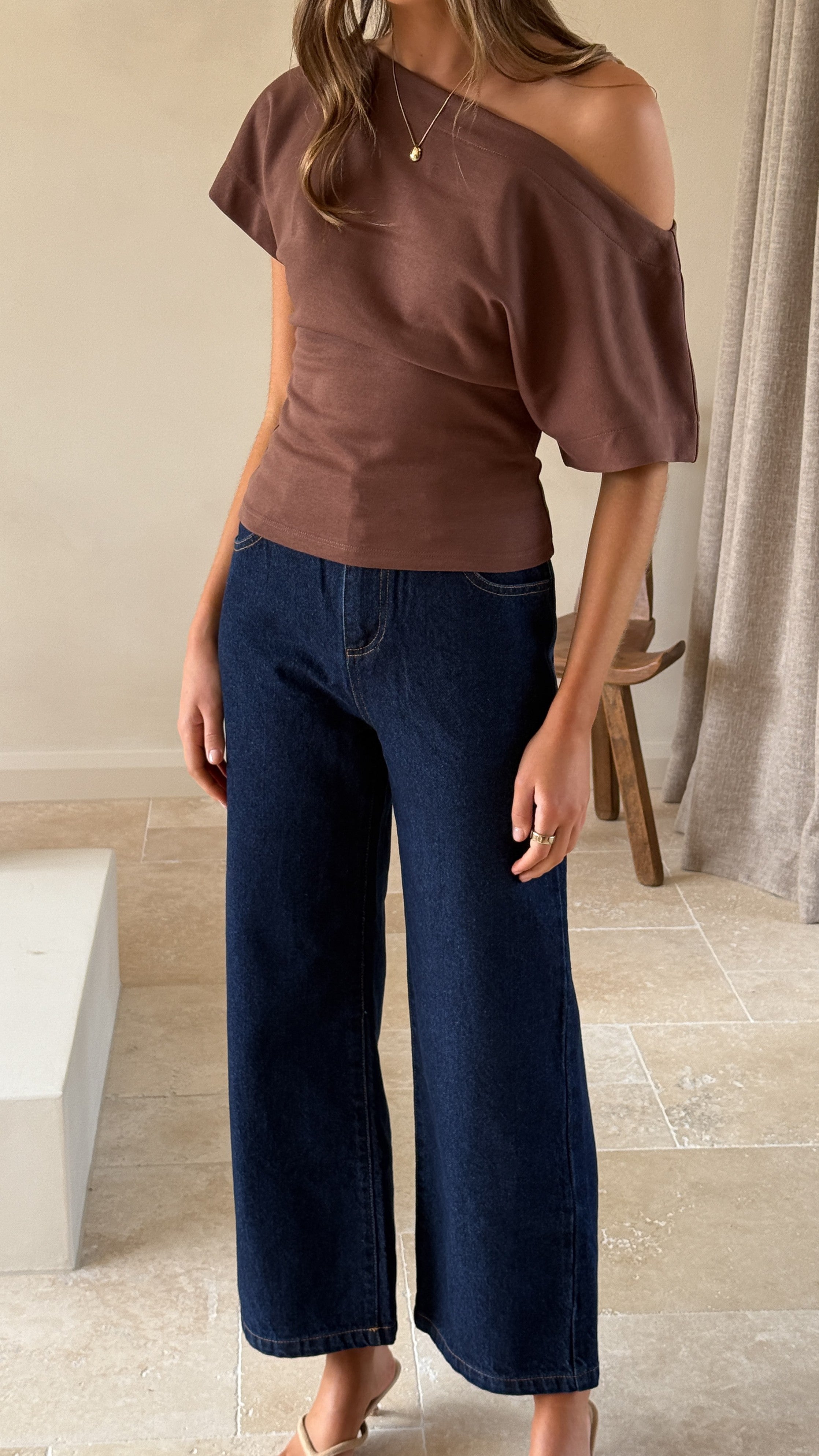 MVN Zadie Jeans - Dark Blue Denim - Billy J