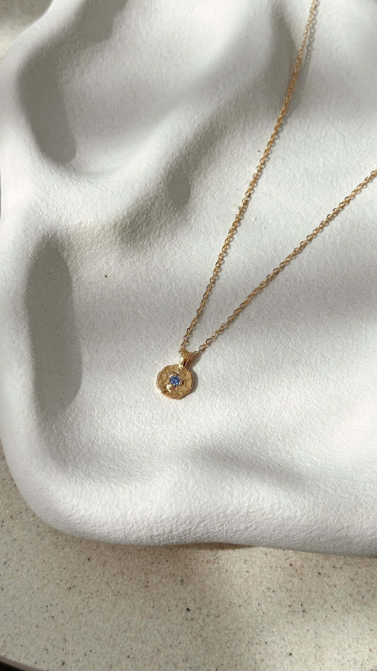September Birthstone Necklace - Sapphire - Billy J