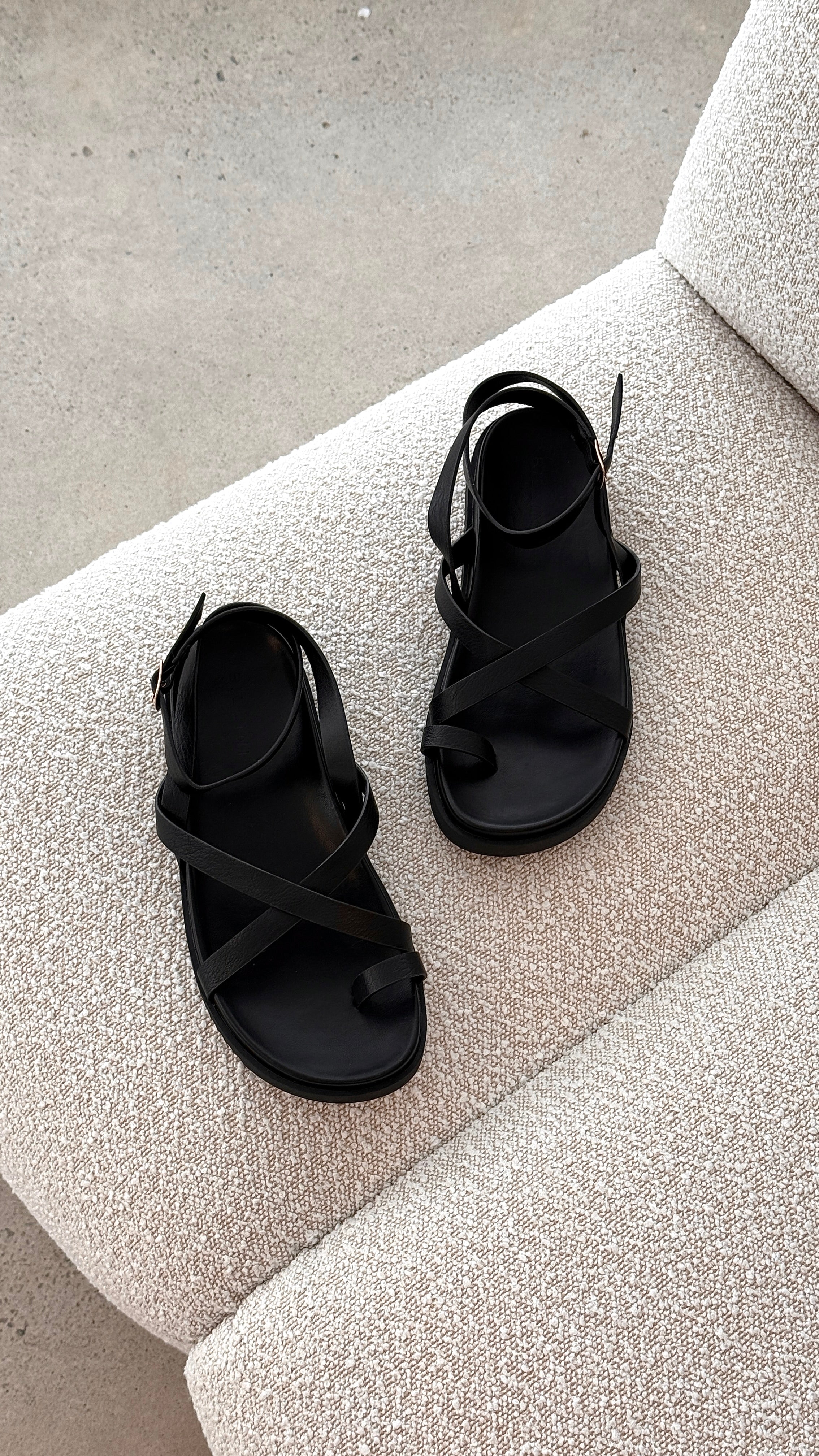 Adira Sandal - Black - Billy J
