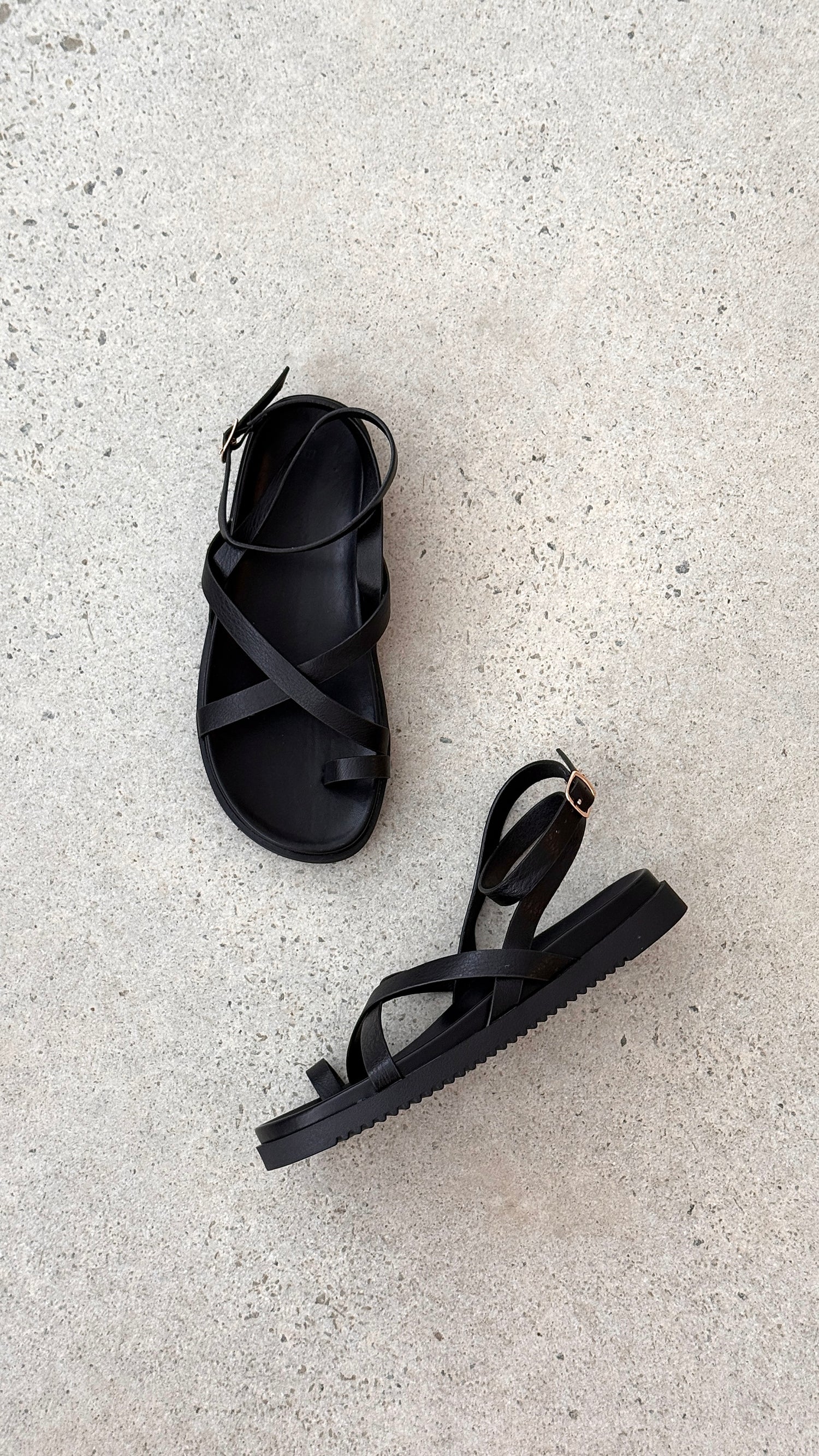 Adira Sandal - Black - Billy J