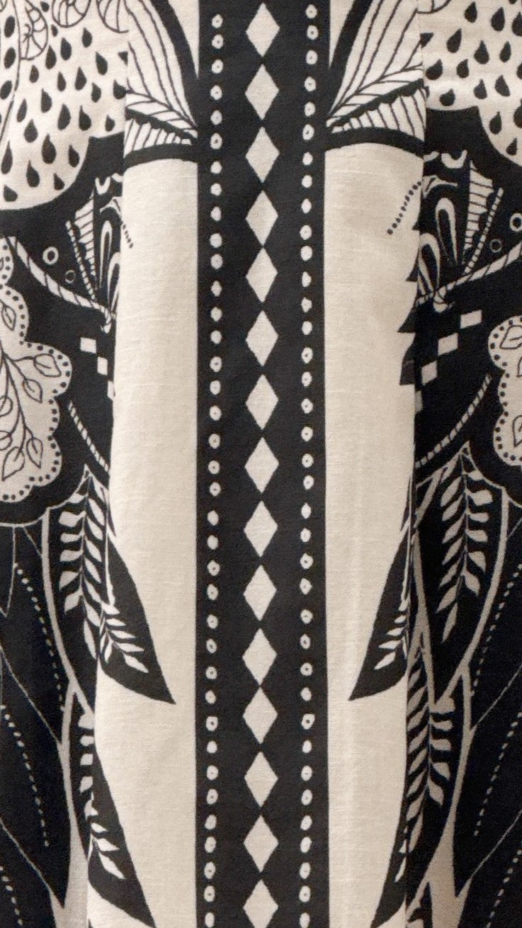 billy j black and white dress Felicity Maxi Dress