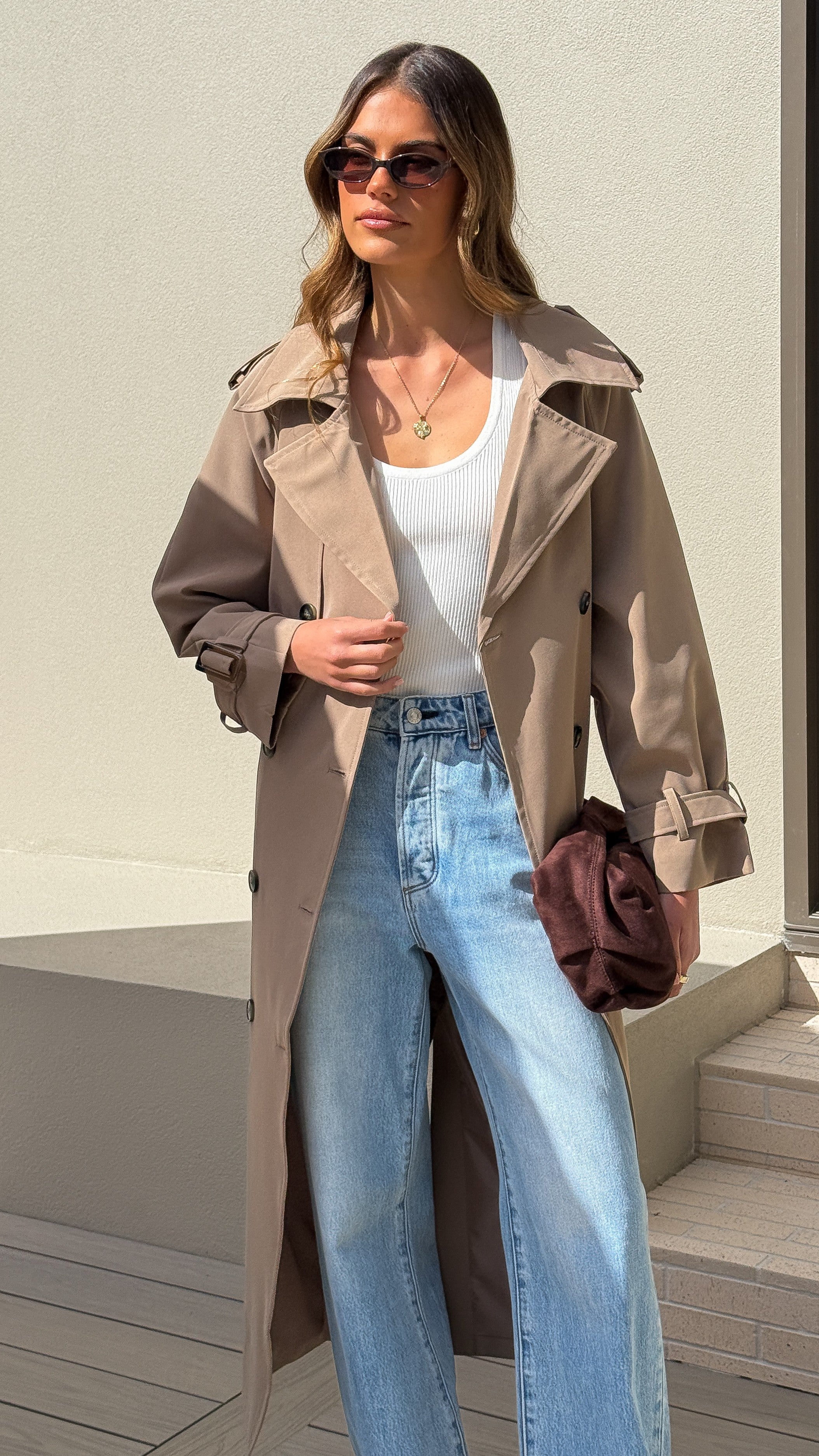 Deena Coat - Mocha - Billy J