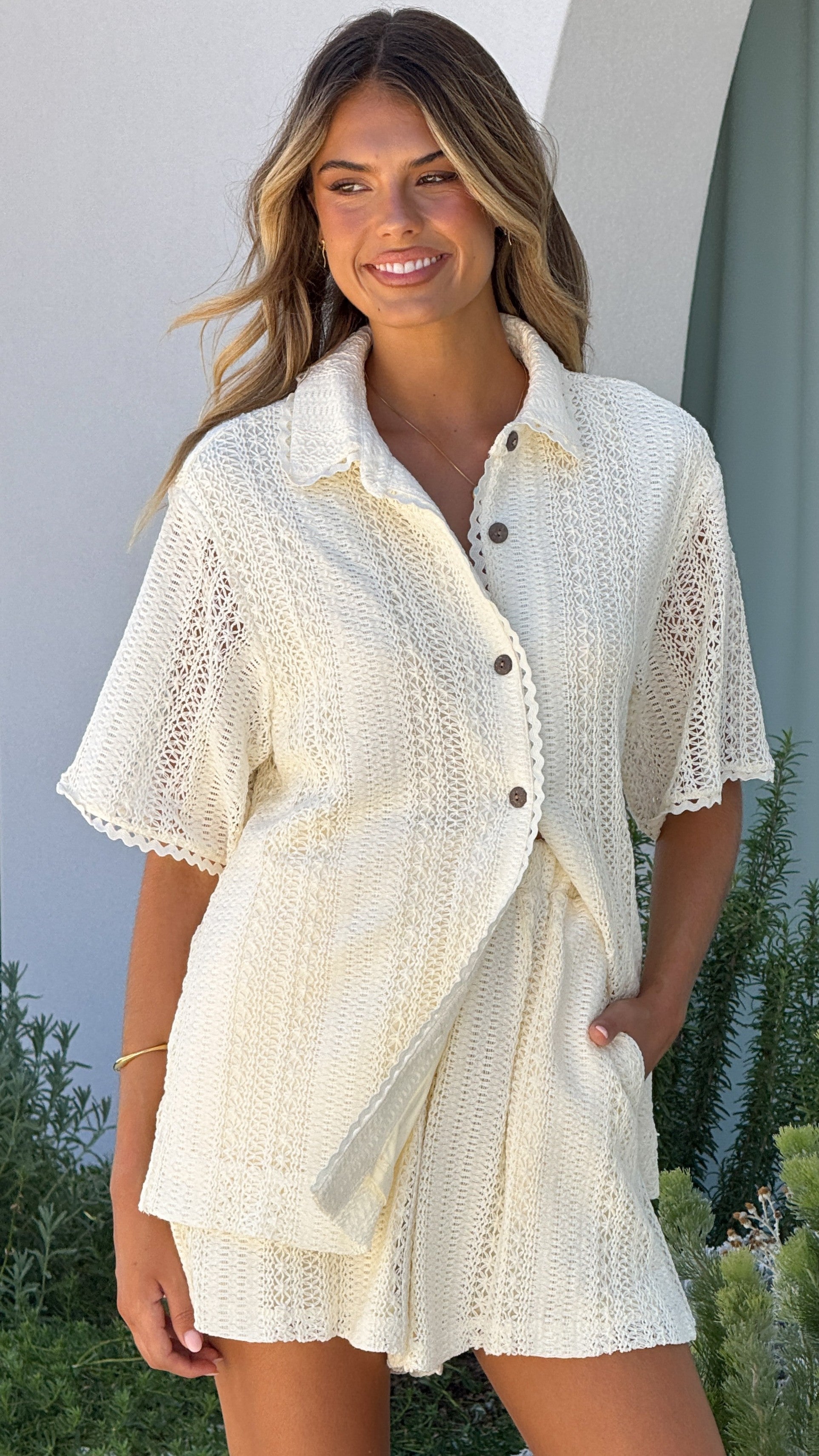 Sylvie Shorts - Oat - Billy J