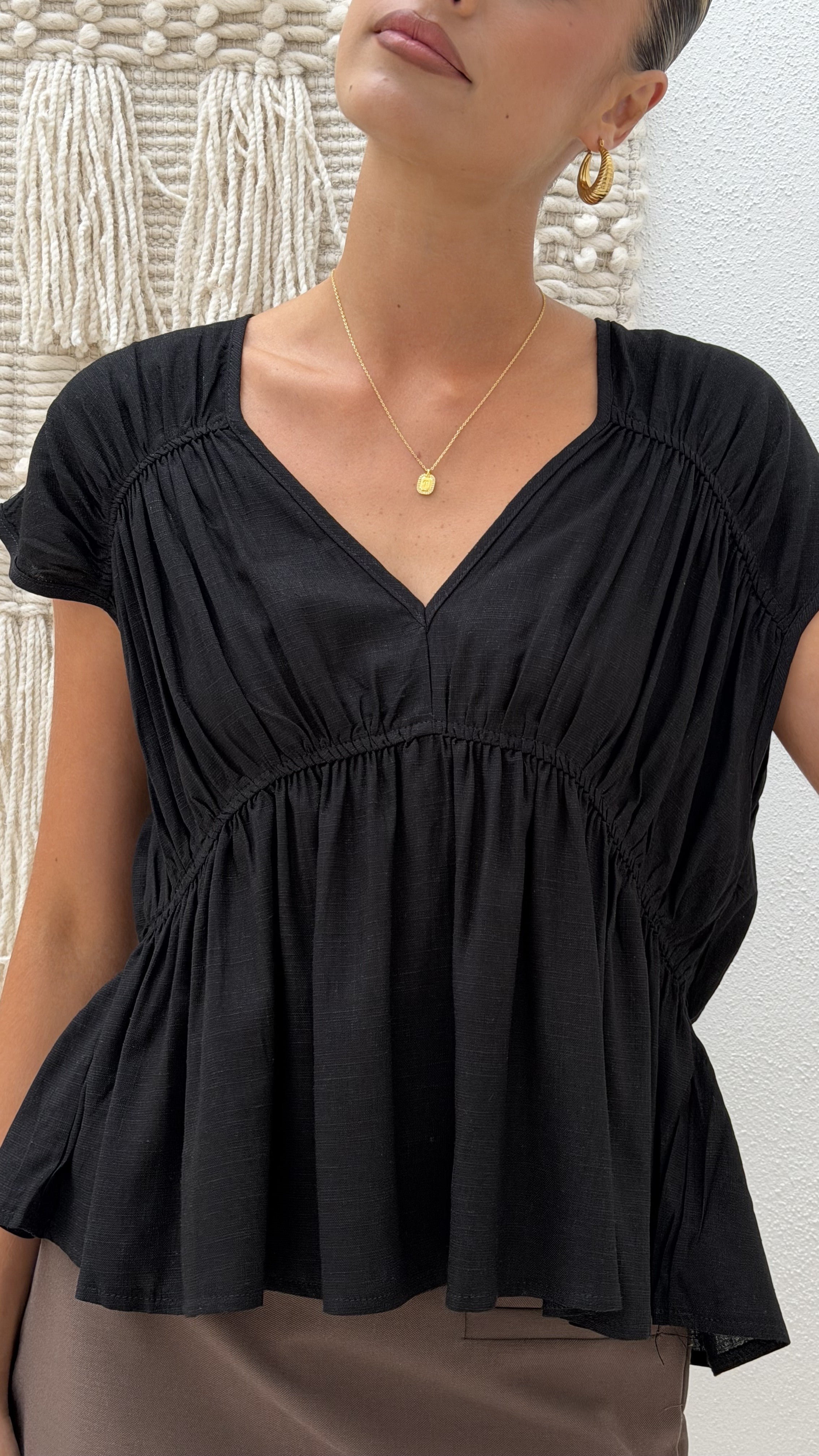 Cori Top - Black - Billy J