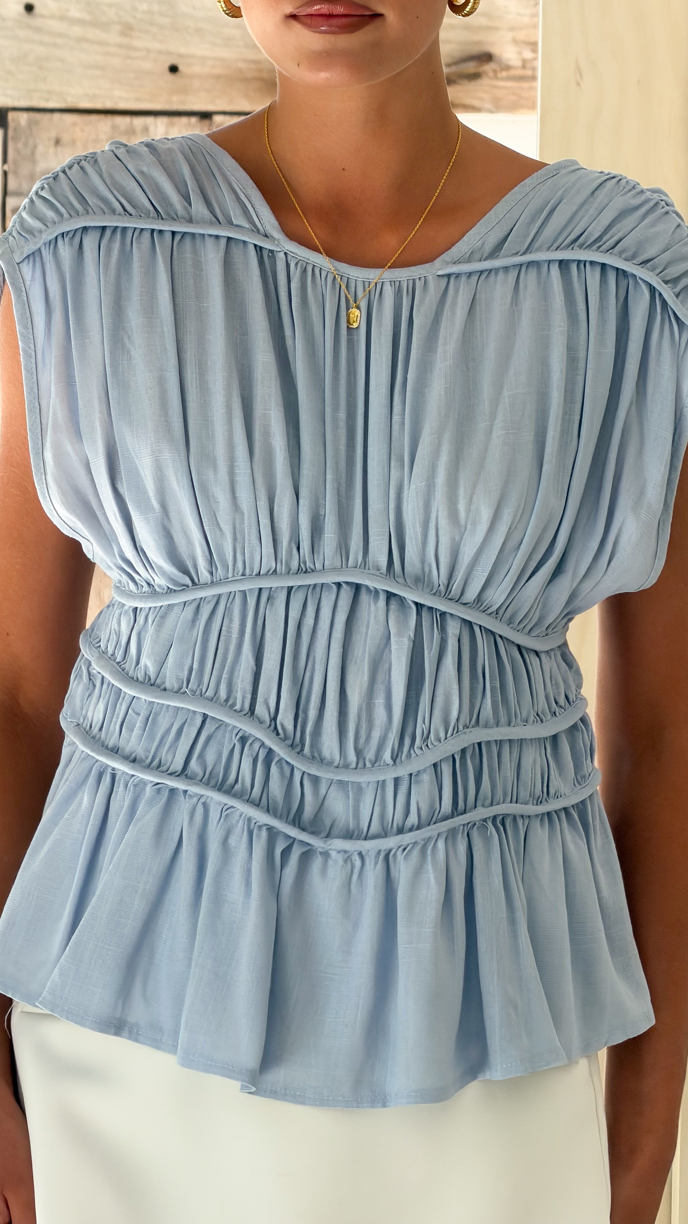 Amy Top - Blue - Billy J