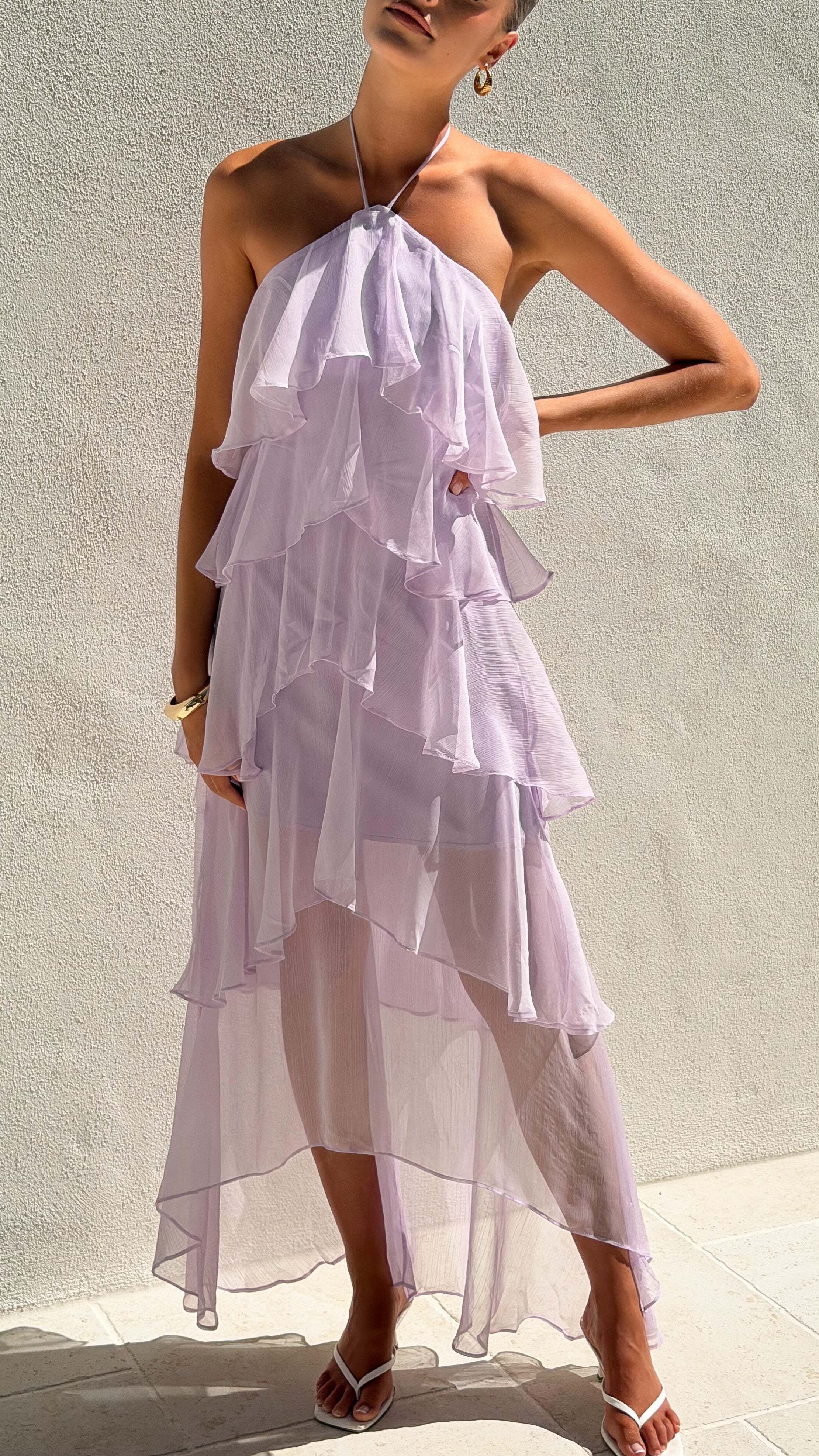 Soho Maxi Dress - Lilac - Billy J