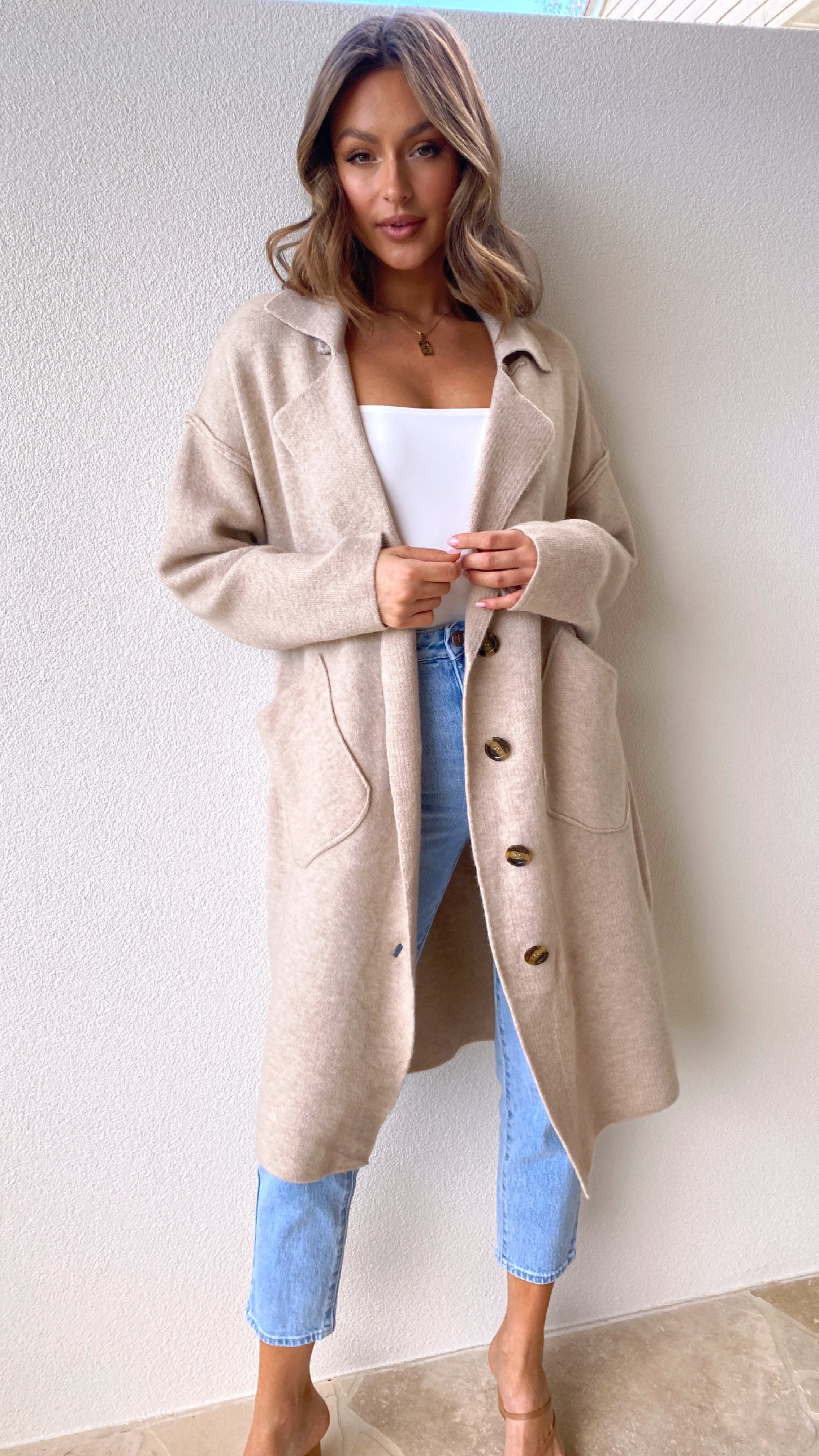 Kacela Jacket - Oatmeal - Billy J