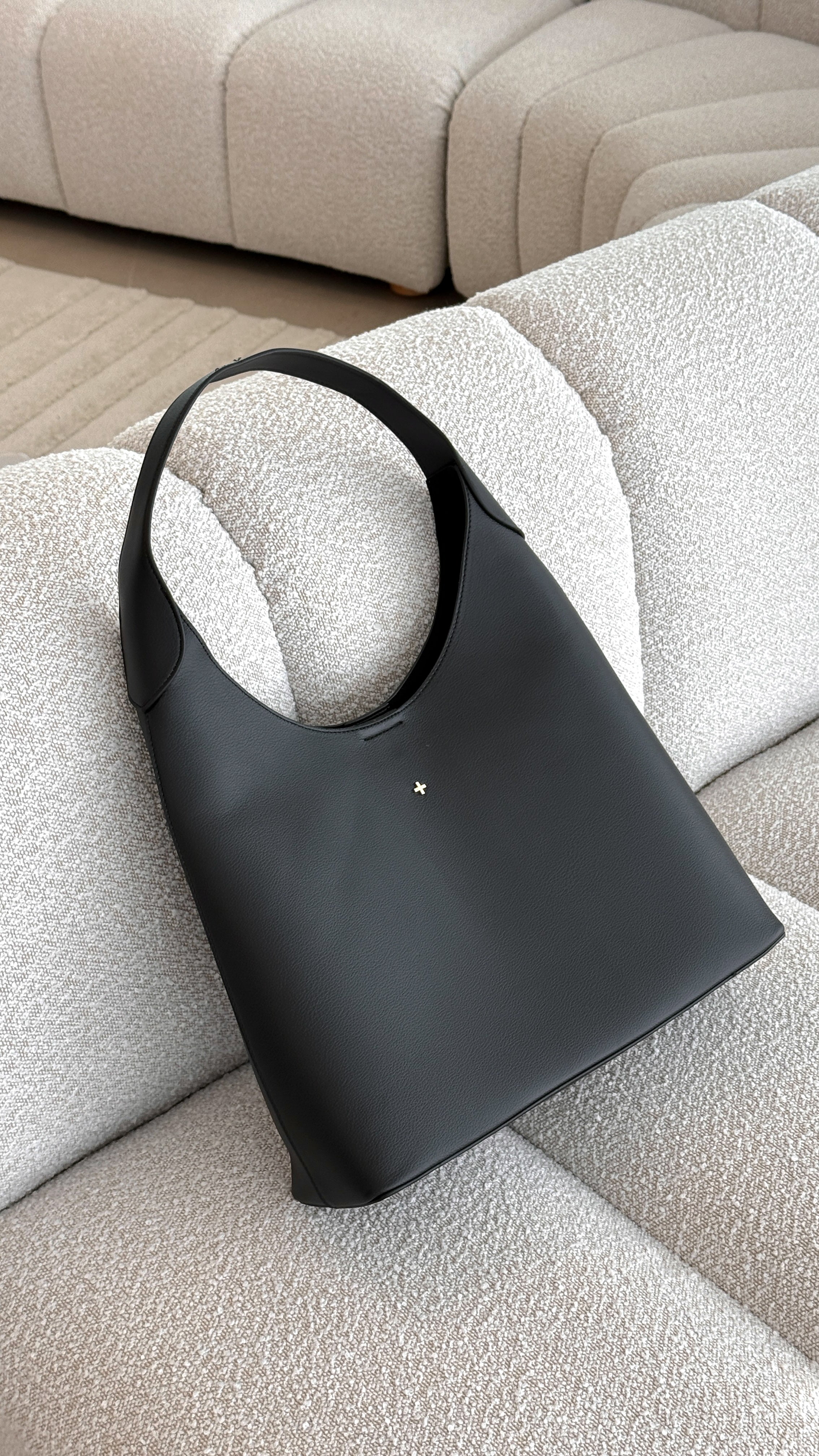 Duke Hobo Bag - Black PU - Billy J