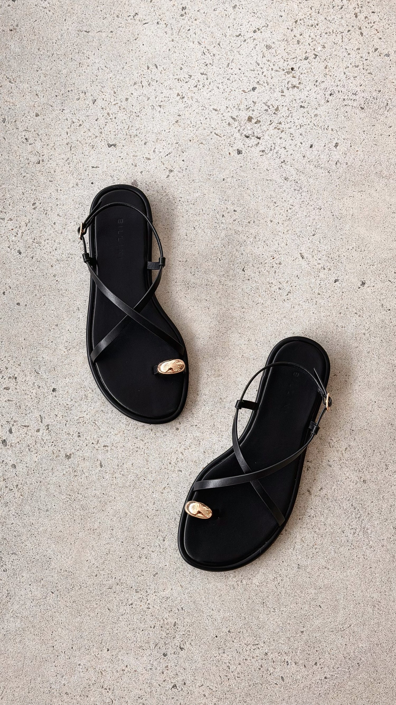 Chandra Sandal - Black - Billy J